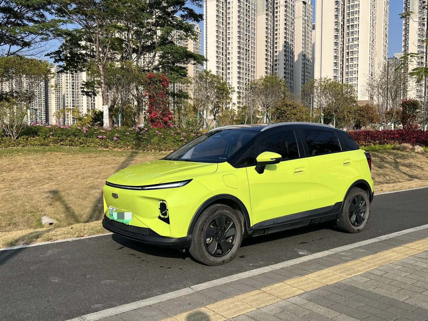 Geely Geometry E Firefly  из Китая