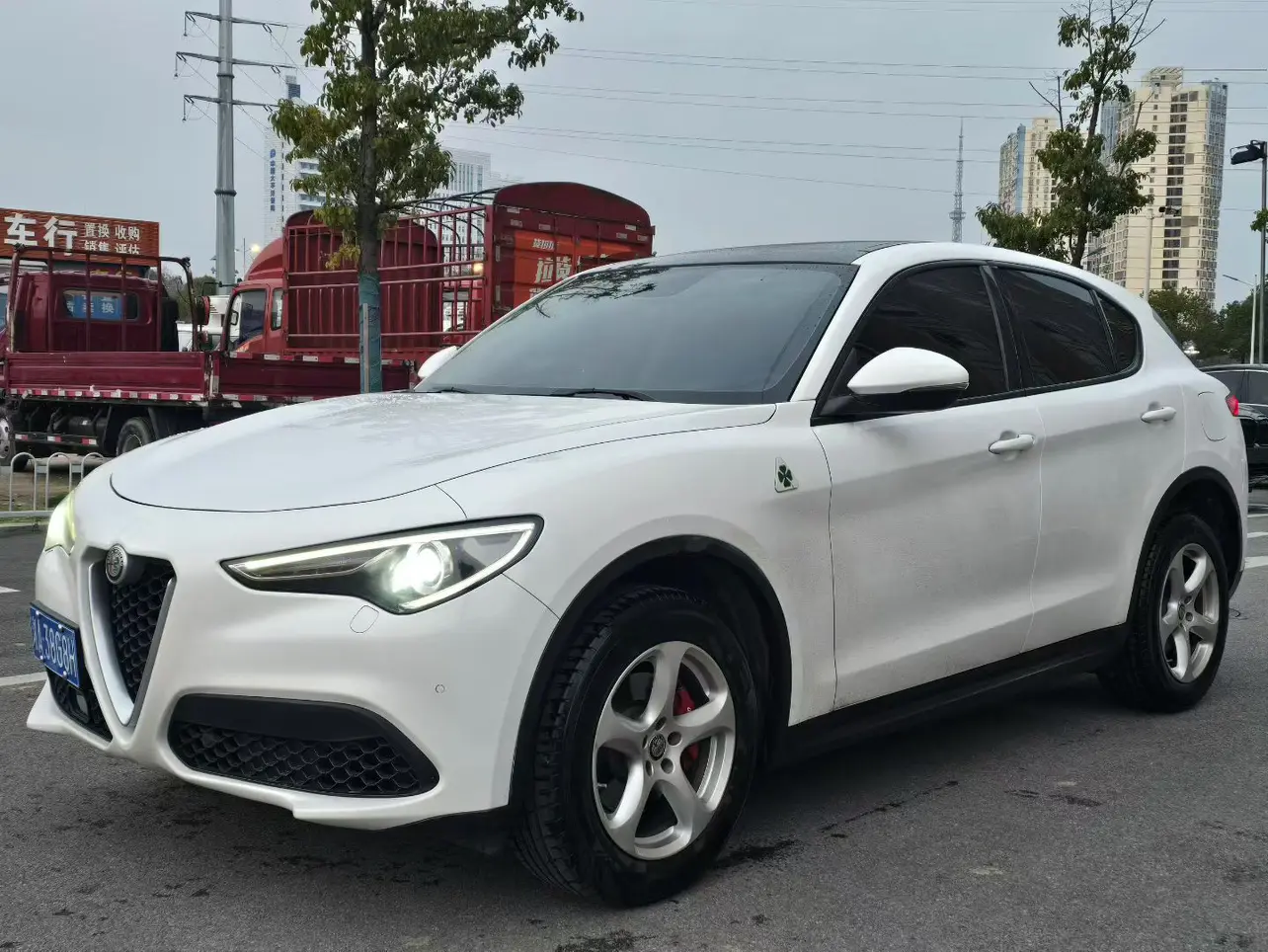 Alfa romeo Stelvio  из Китая