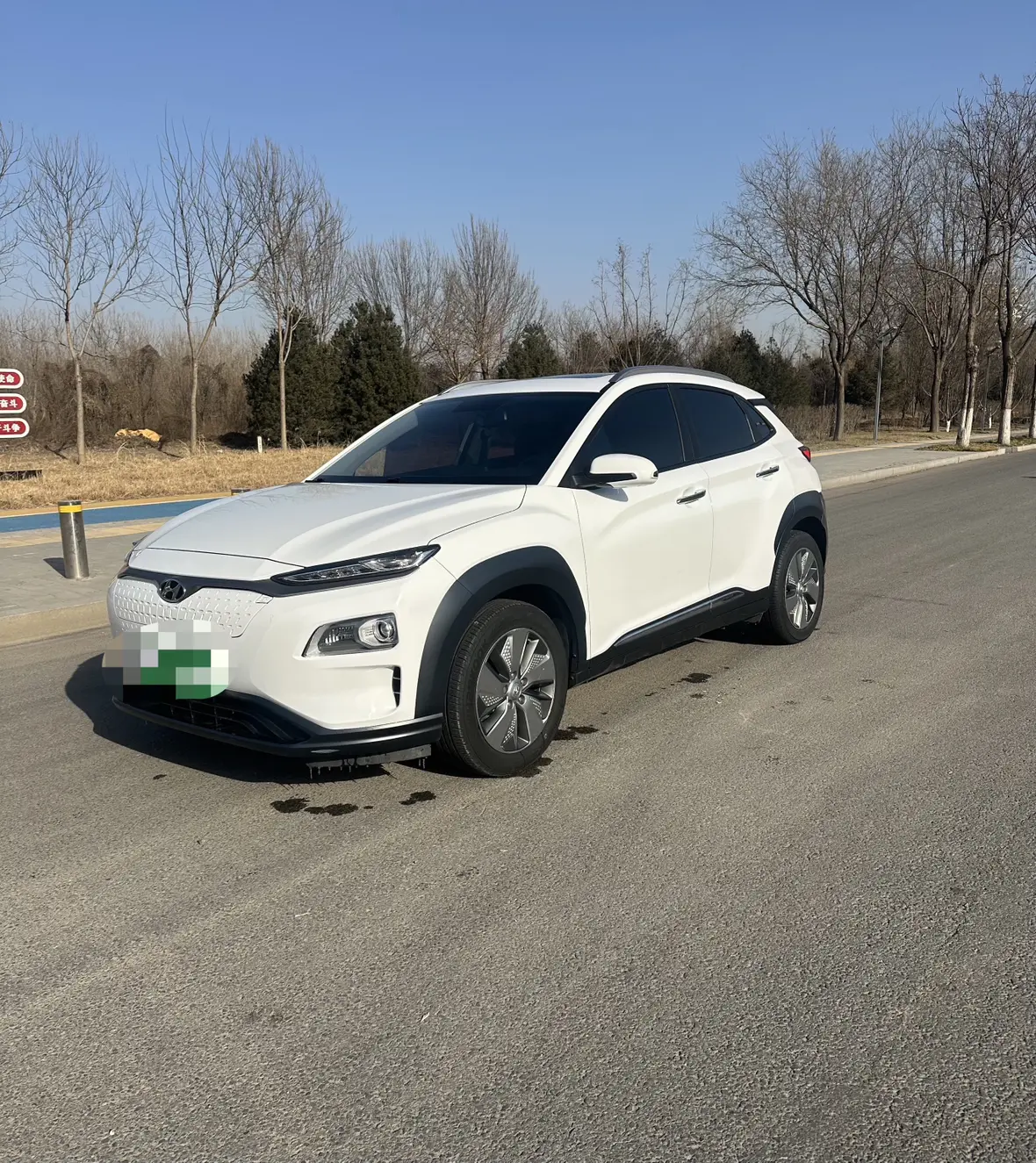 Hyundai Encino pure electric  из Китая