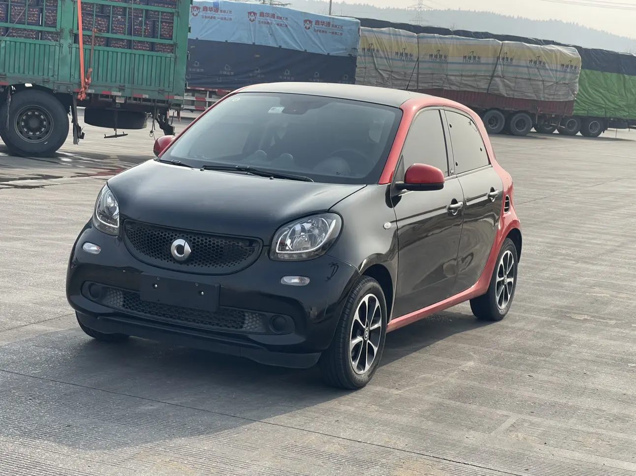 Smart forfour  из Китая