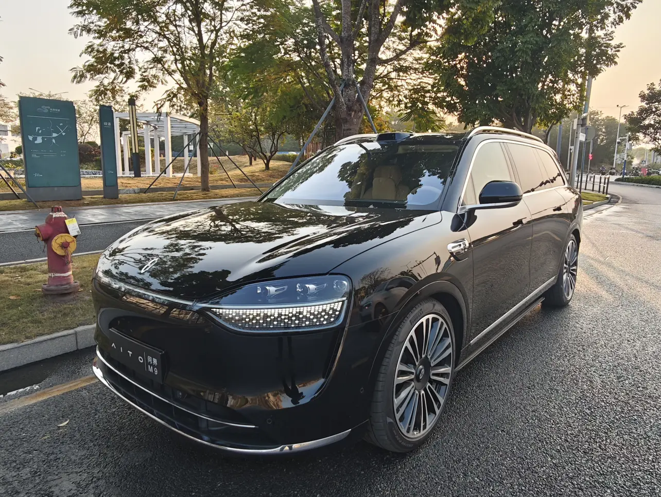 AITO M9 (Wenjie M9)  из Китая