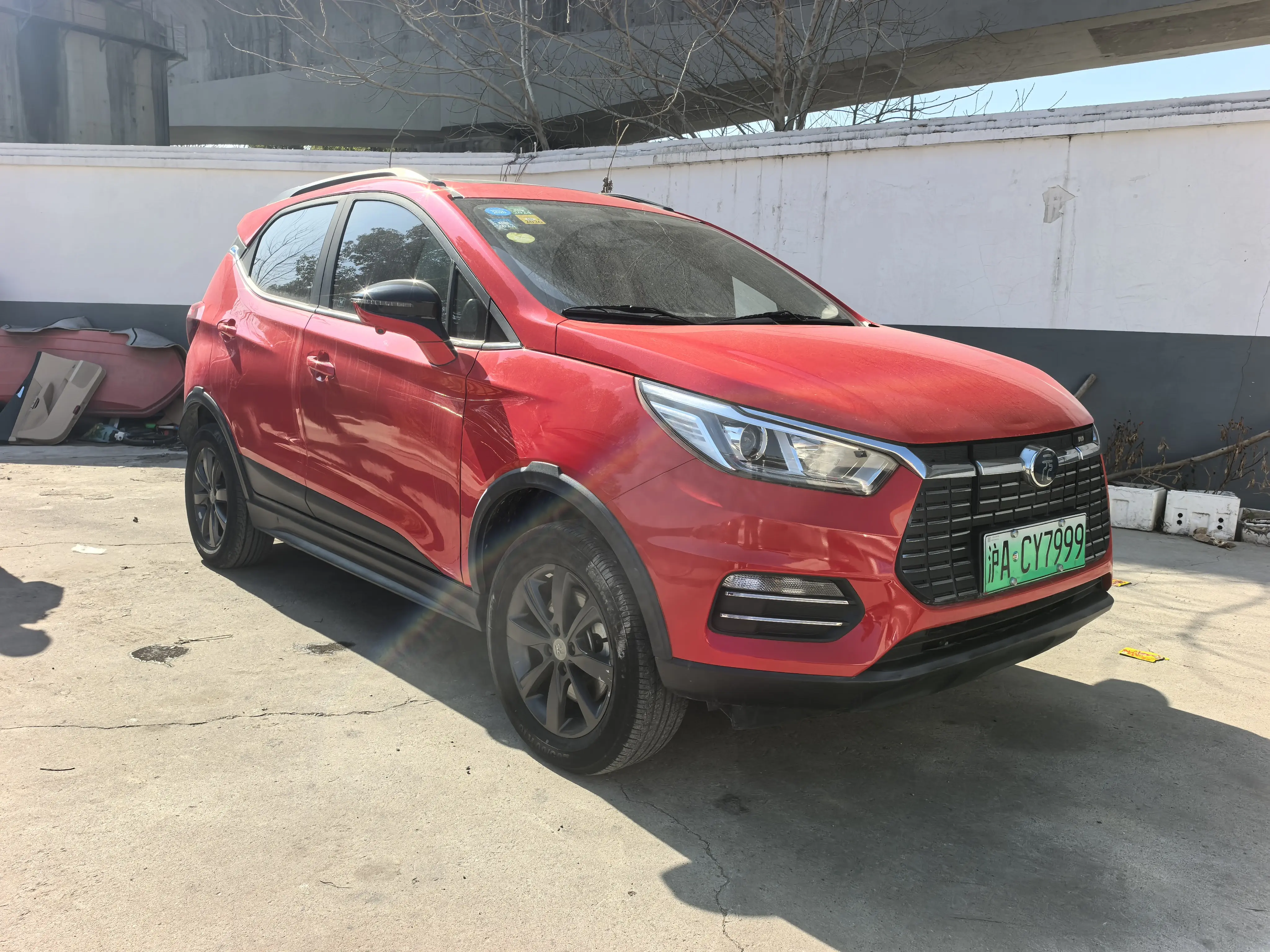 BYD Yuan EV  из Китая