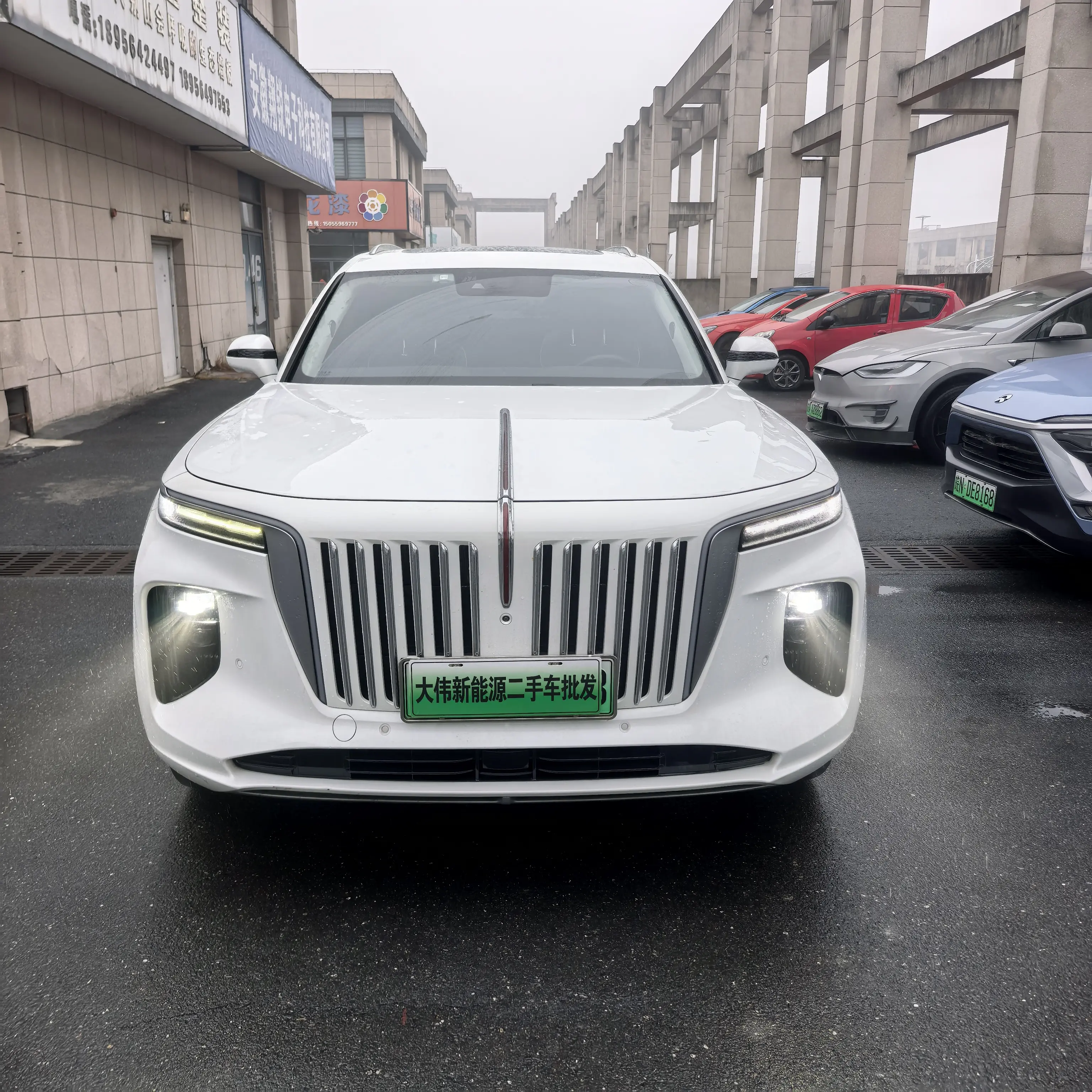 Hongqi E-HS9  из Китая