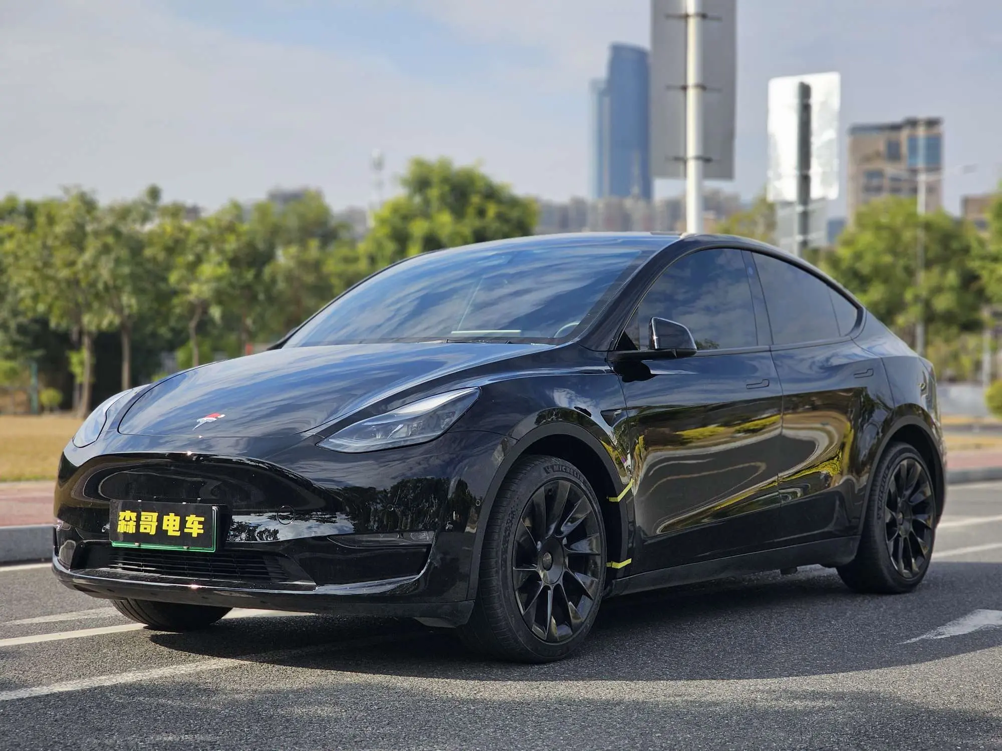 Tesla Model Y  из Китая