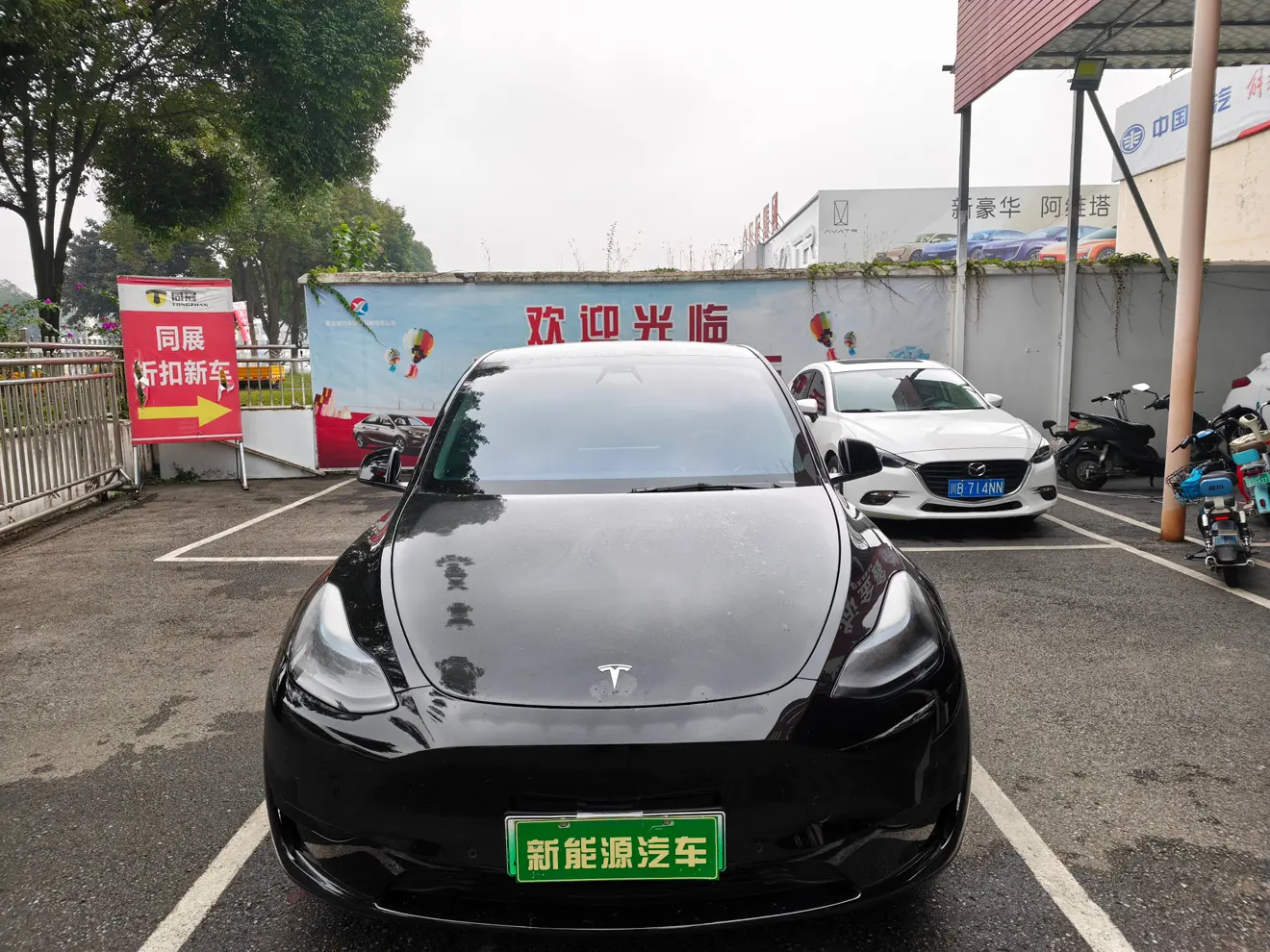 Tesla Model Y  из Китая