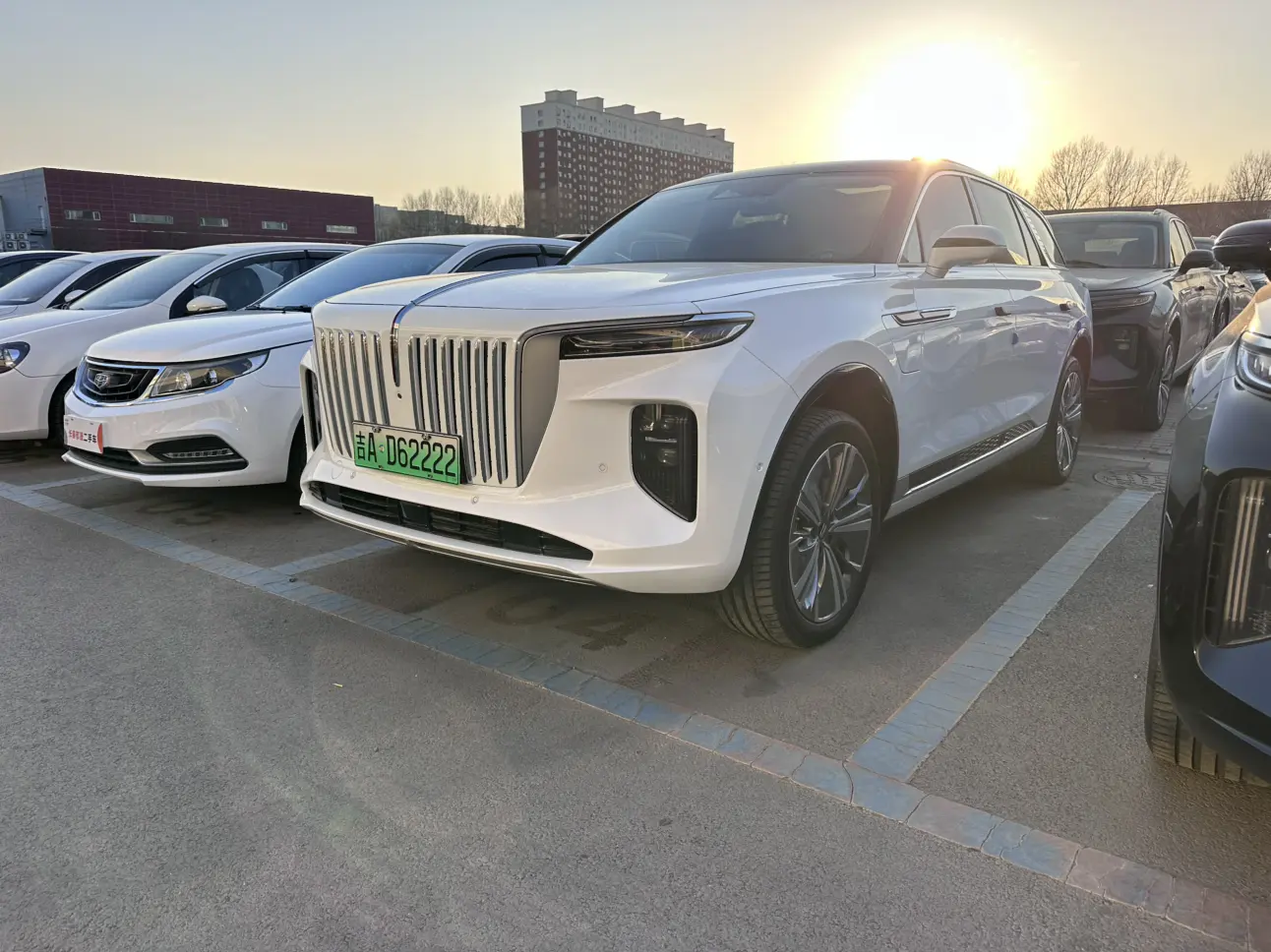 Hongqi E-HS9  из Китая