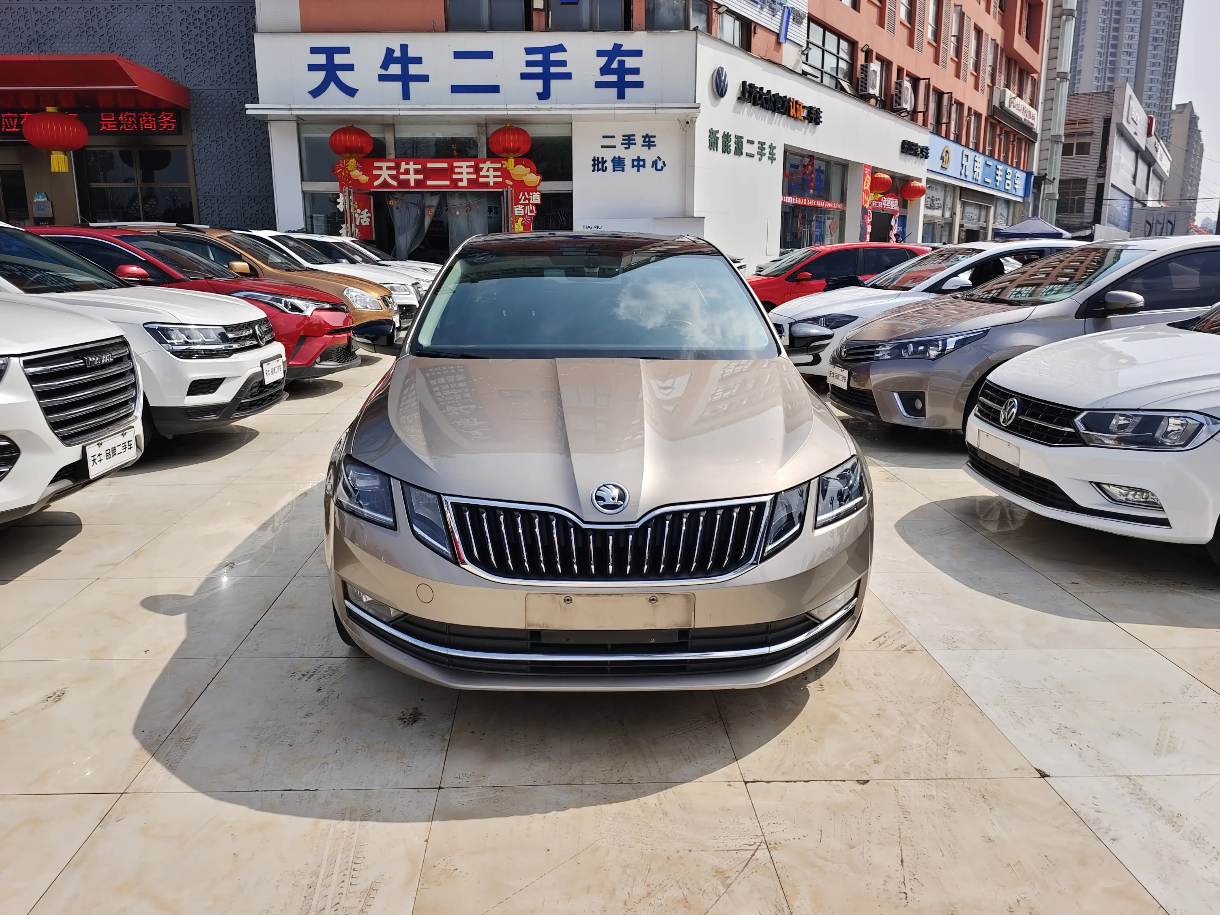 Skoda Octavia  из Китая