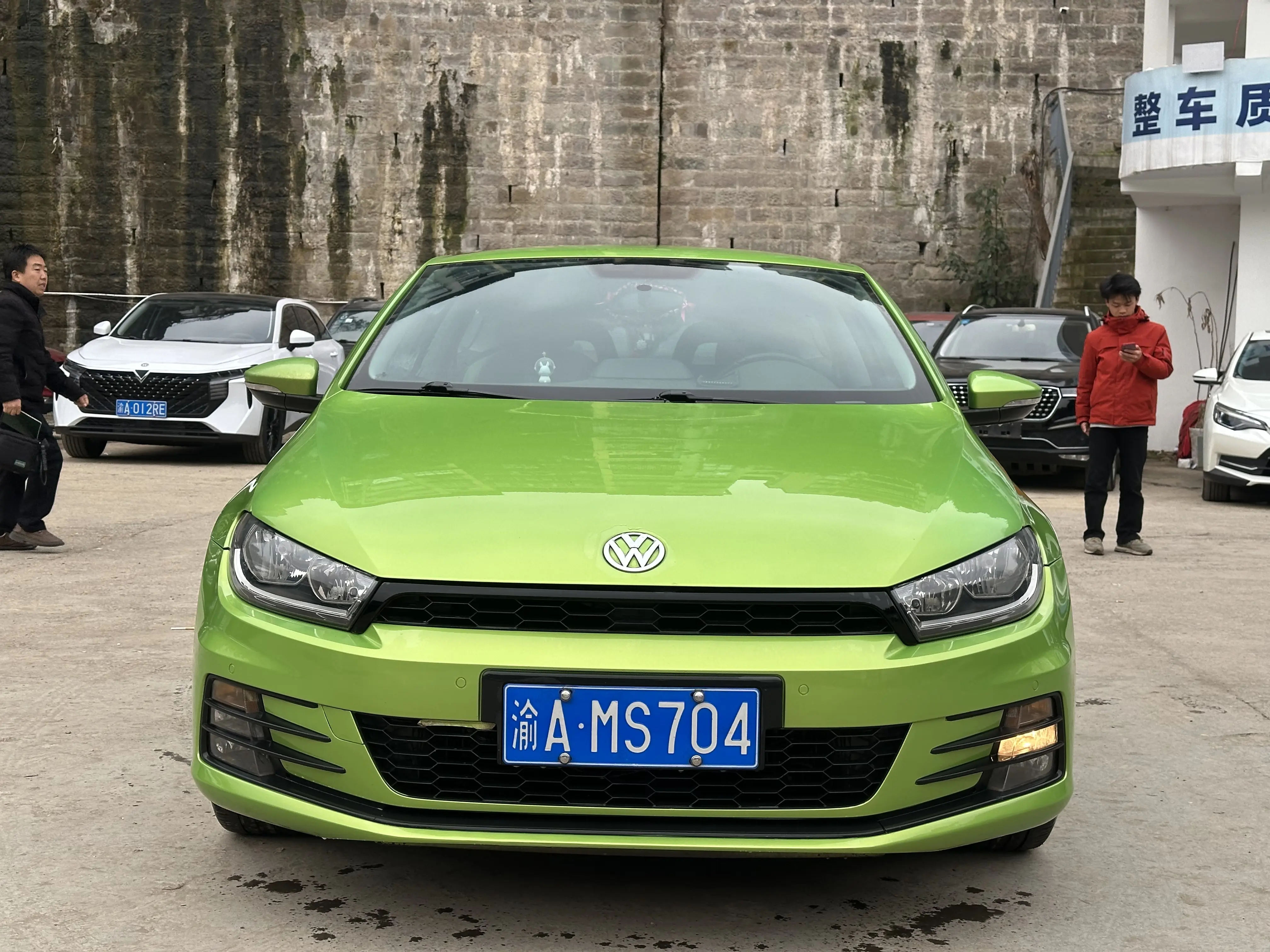 Volkswagen Scirocco  из Китая