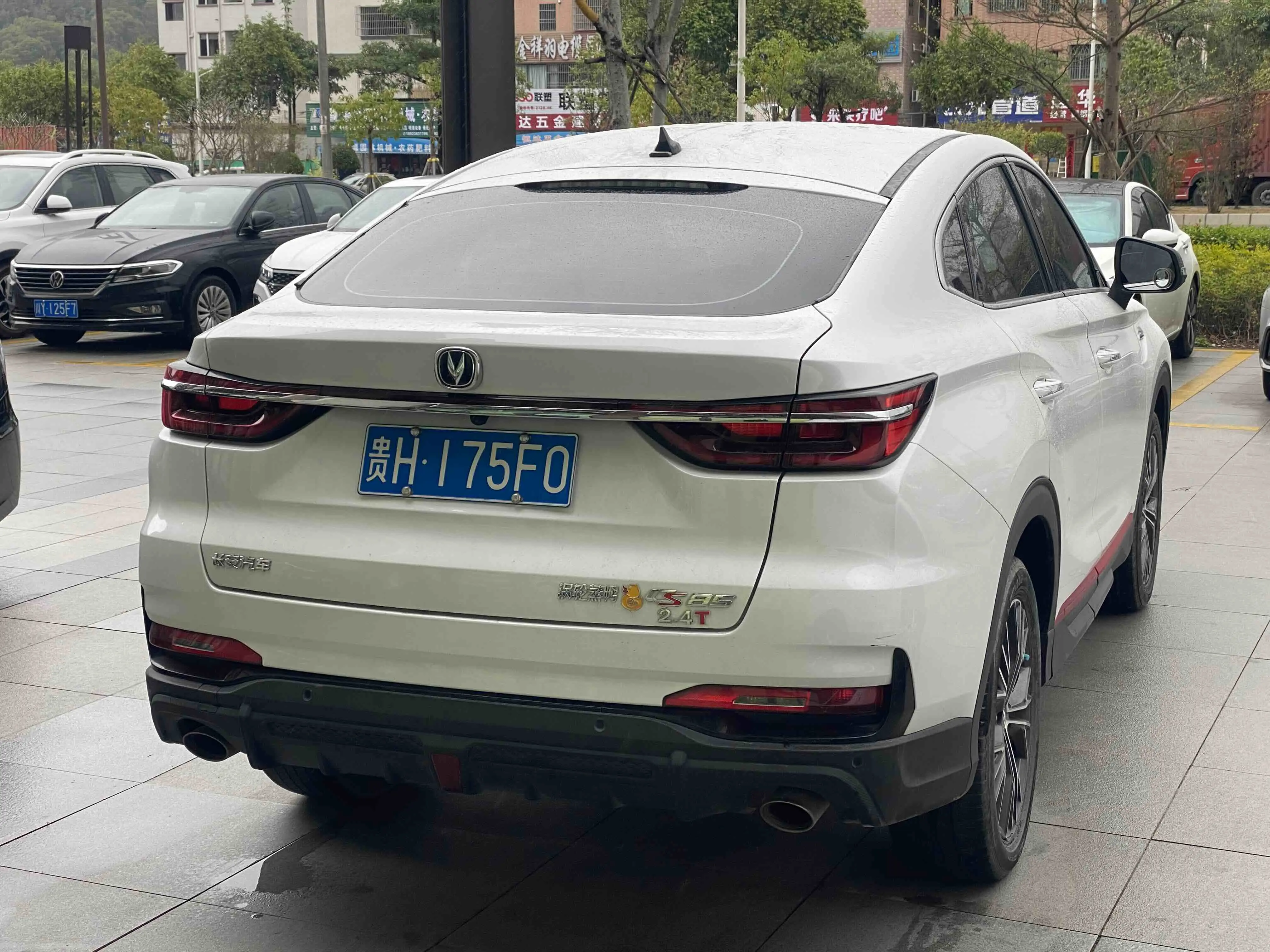 Changan CS85 COUPE  из Китая