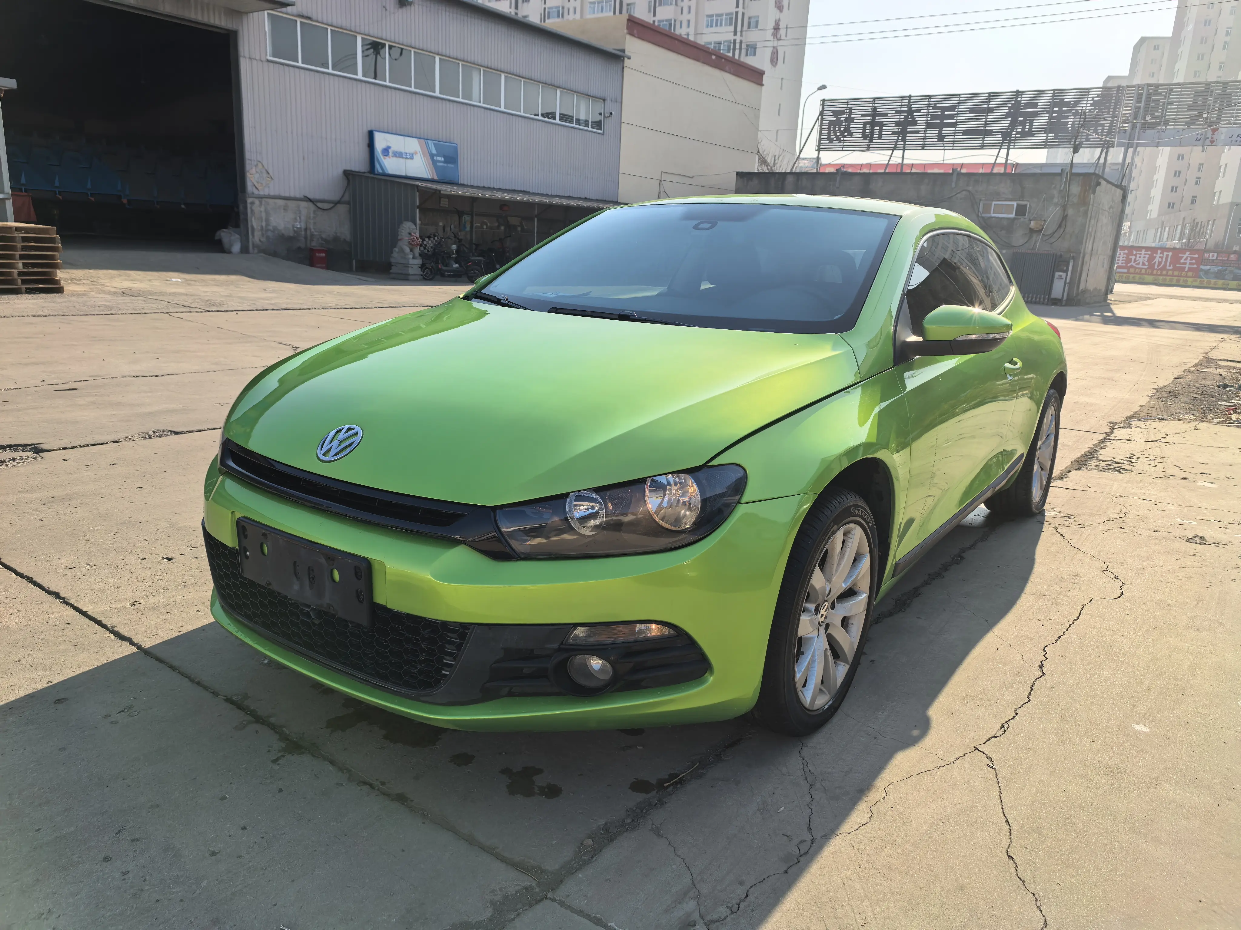 Volkswagen Scirocco  из Китая