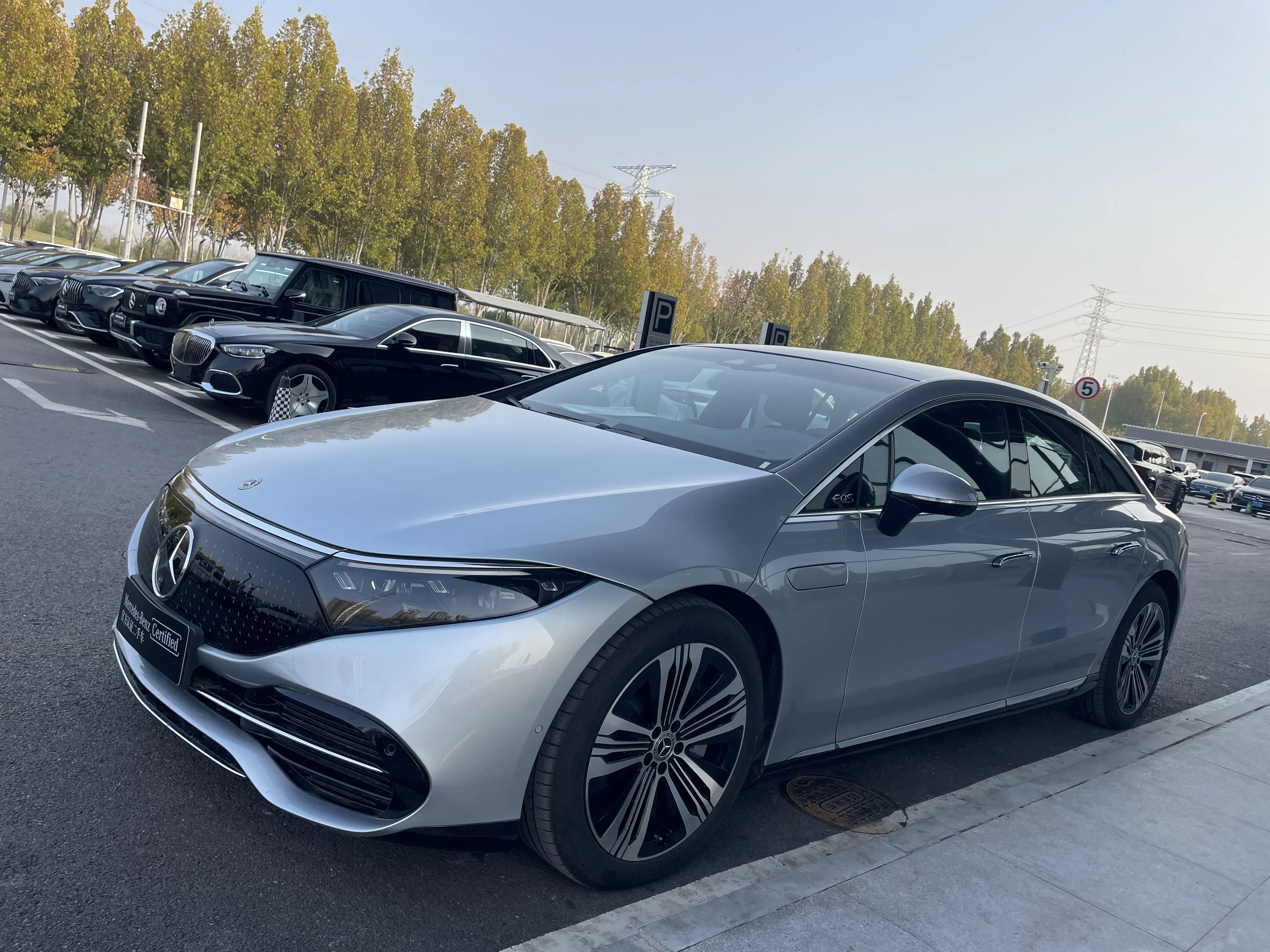 Mercedes-Benz EQS  из Китая