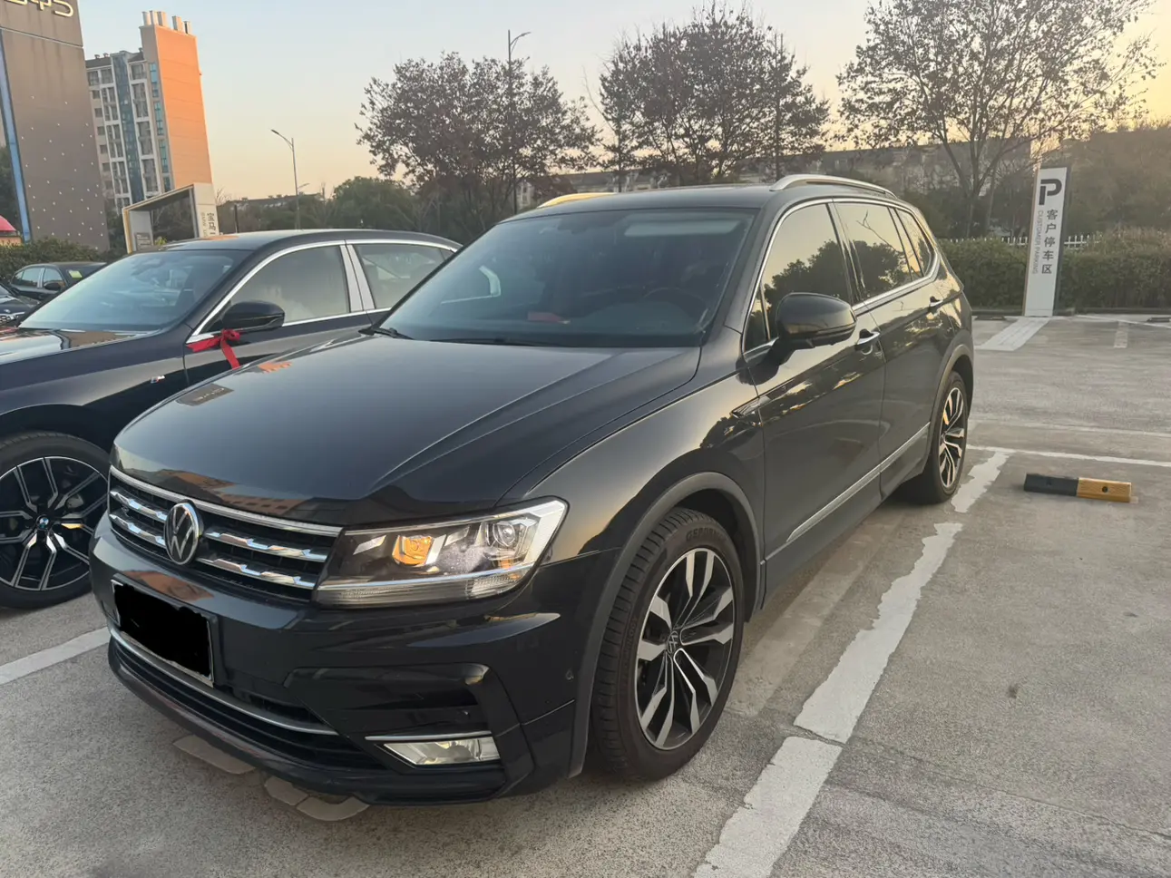 Volkswagen Tiguan L  из Китая