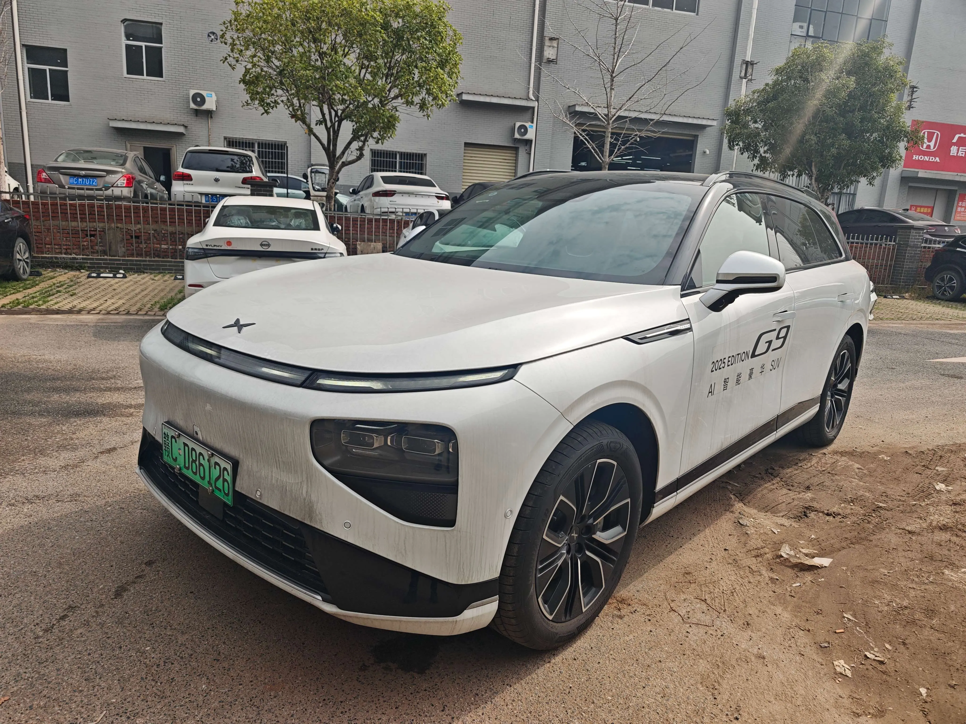 Xpeng G9  из Китая