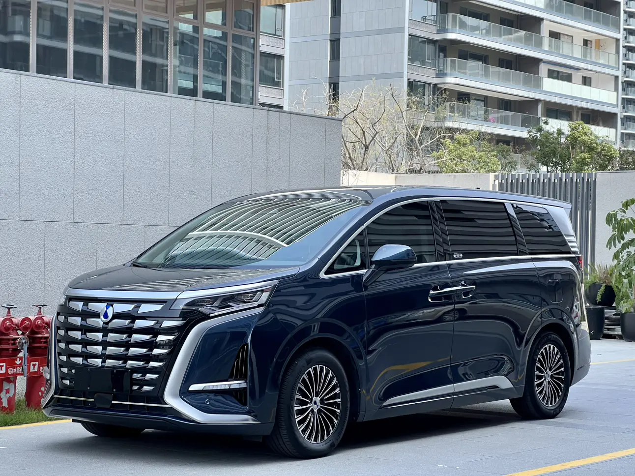 Denza D9 DM  из Китая