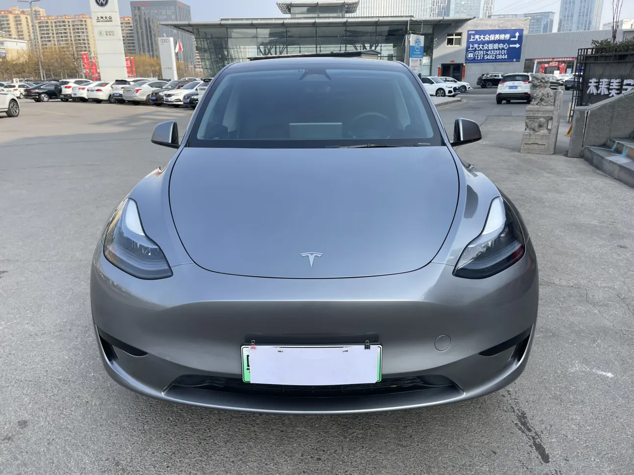 Tesla Model Y  из Китая