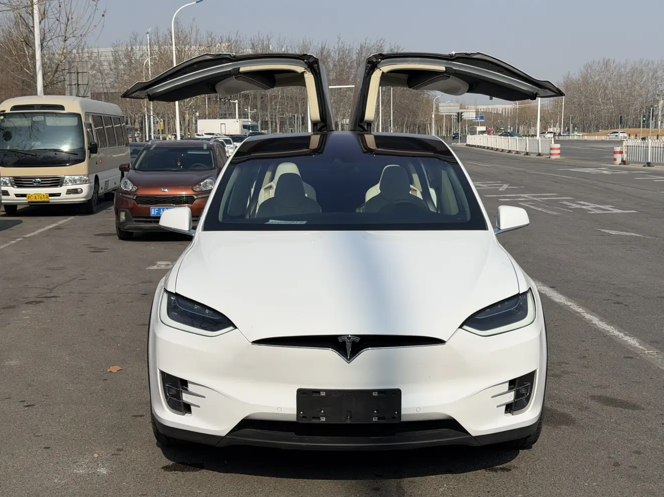 Tesla Model X  из Китая