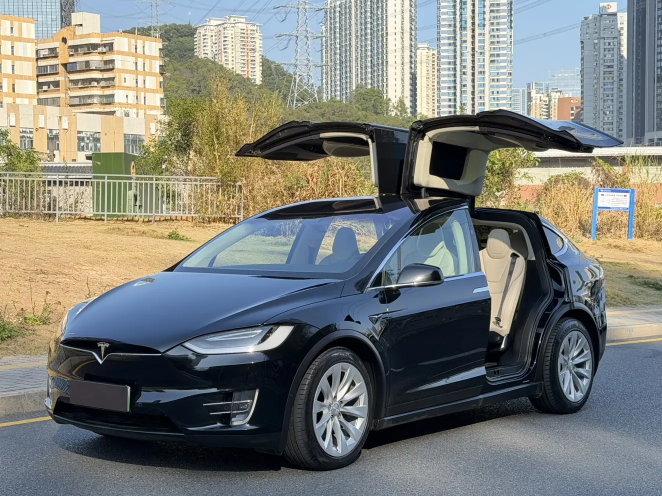 Tesla Model X  из Китая