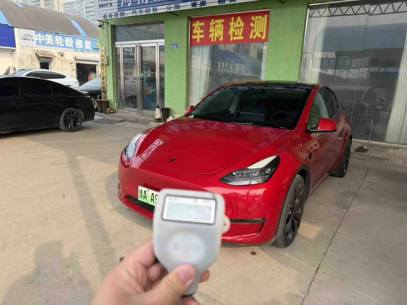 Tesla Model Y  из Китая