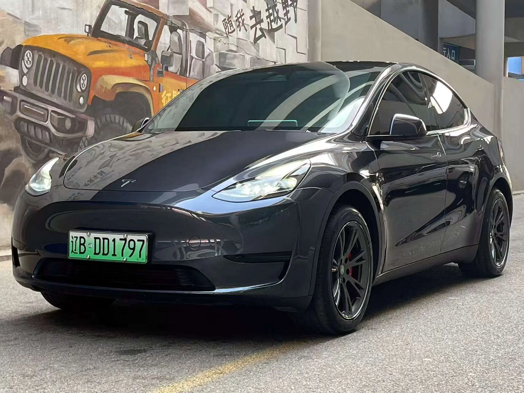 Tesla Model Y  из Китая