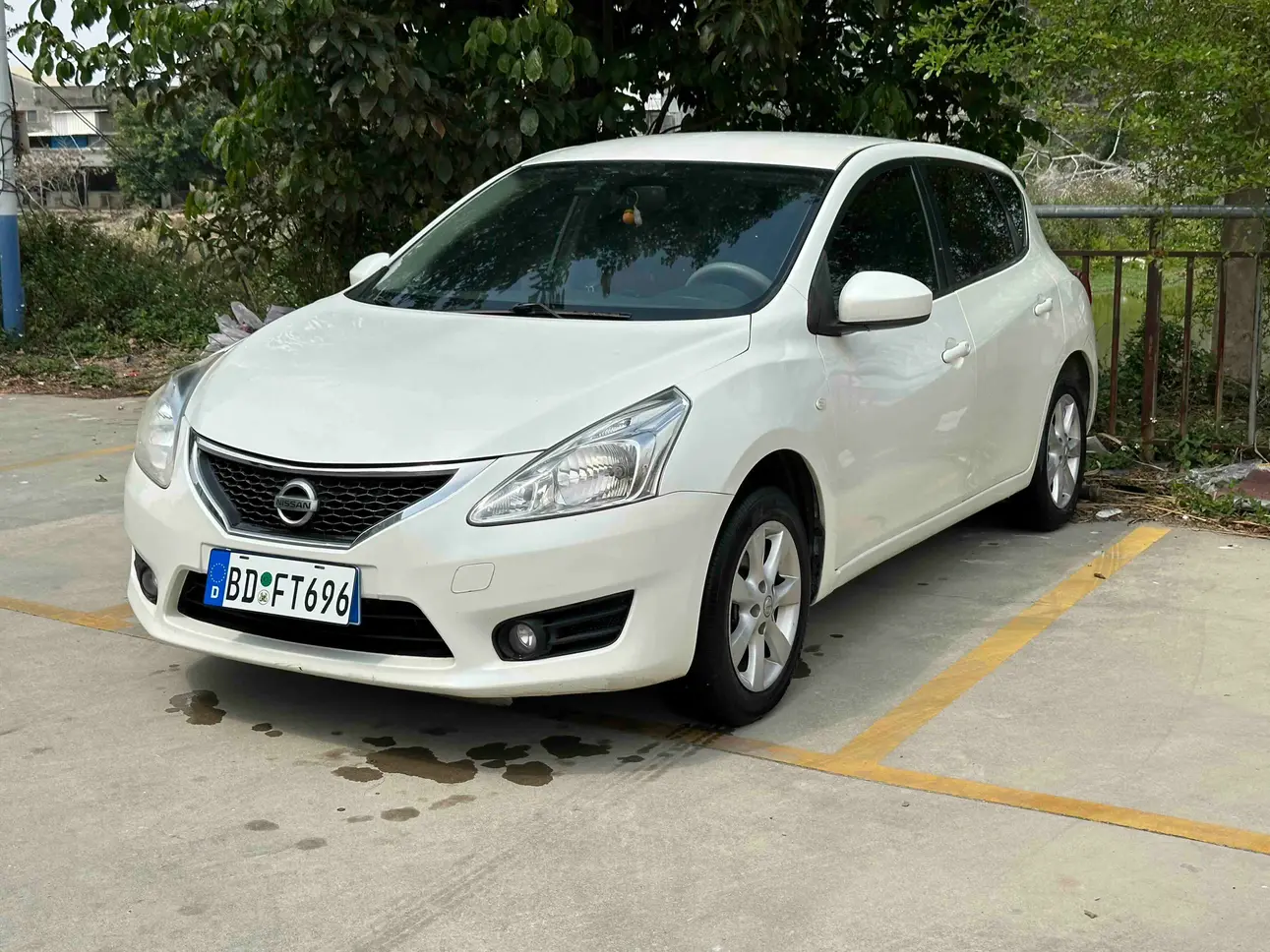 Nissan Tiida  из Китая