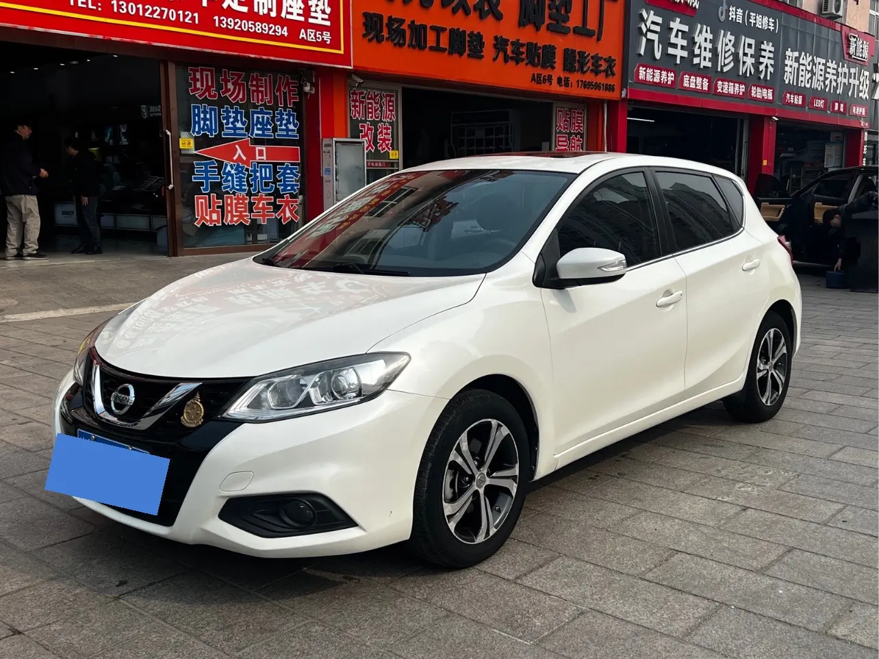 Nissan Tiida  из Китая