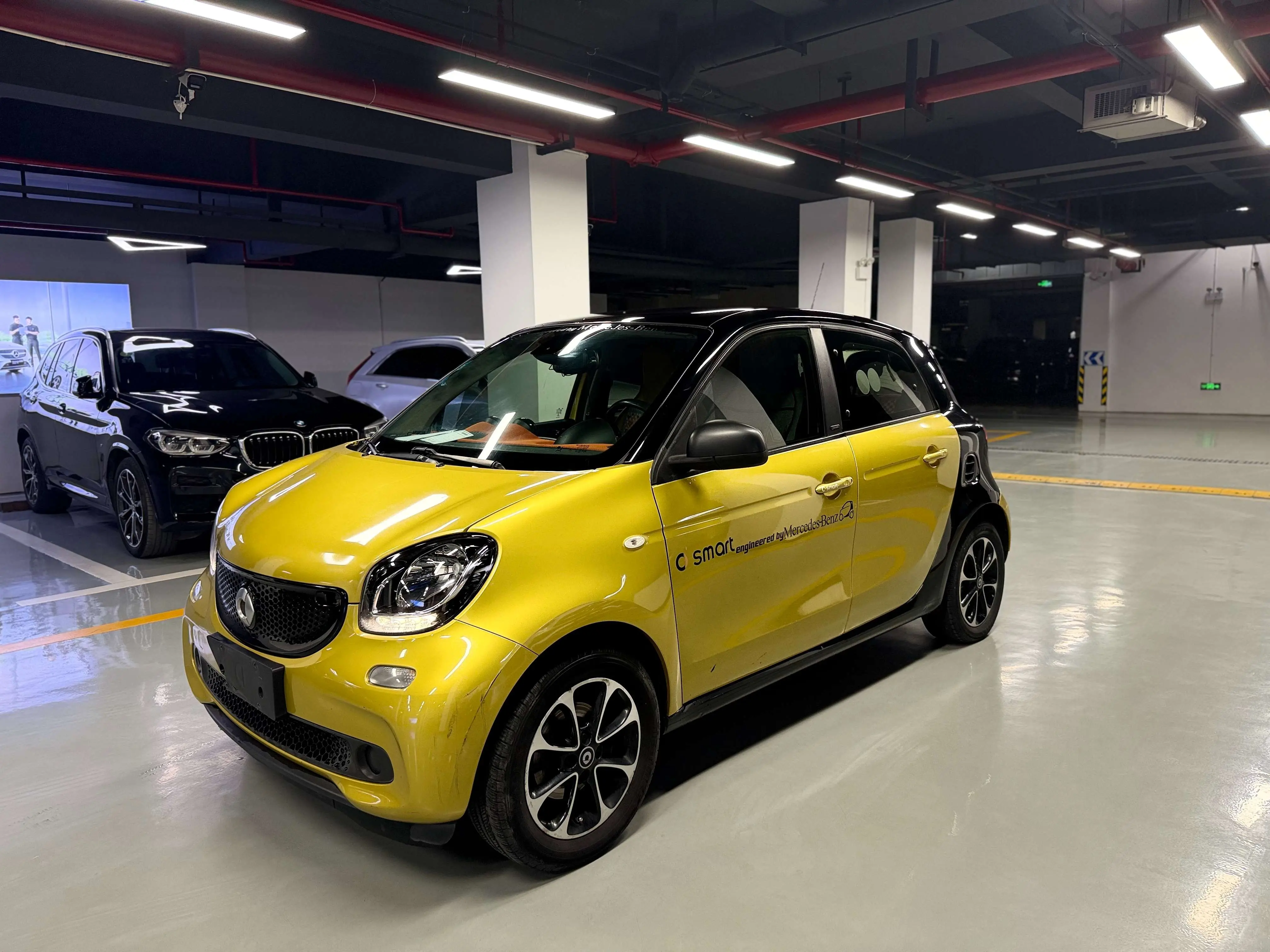 Smart forfour  из Китая