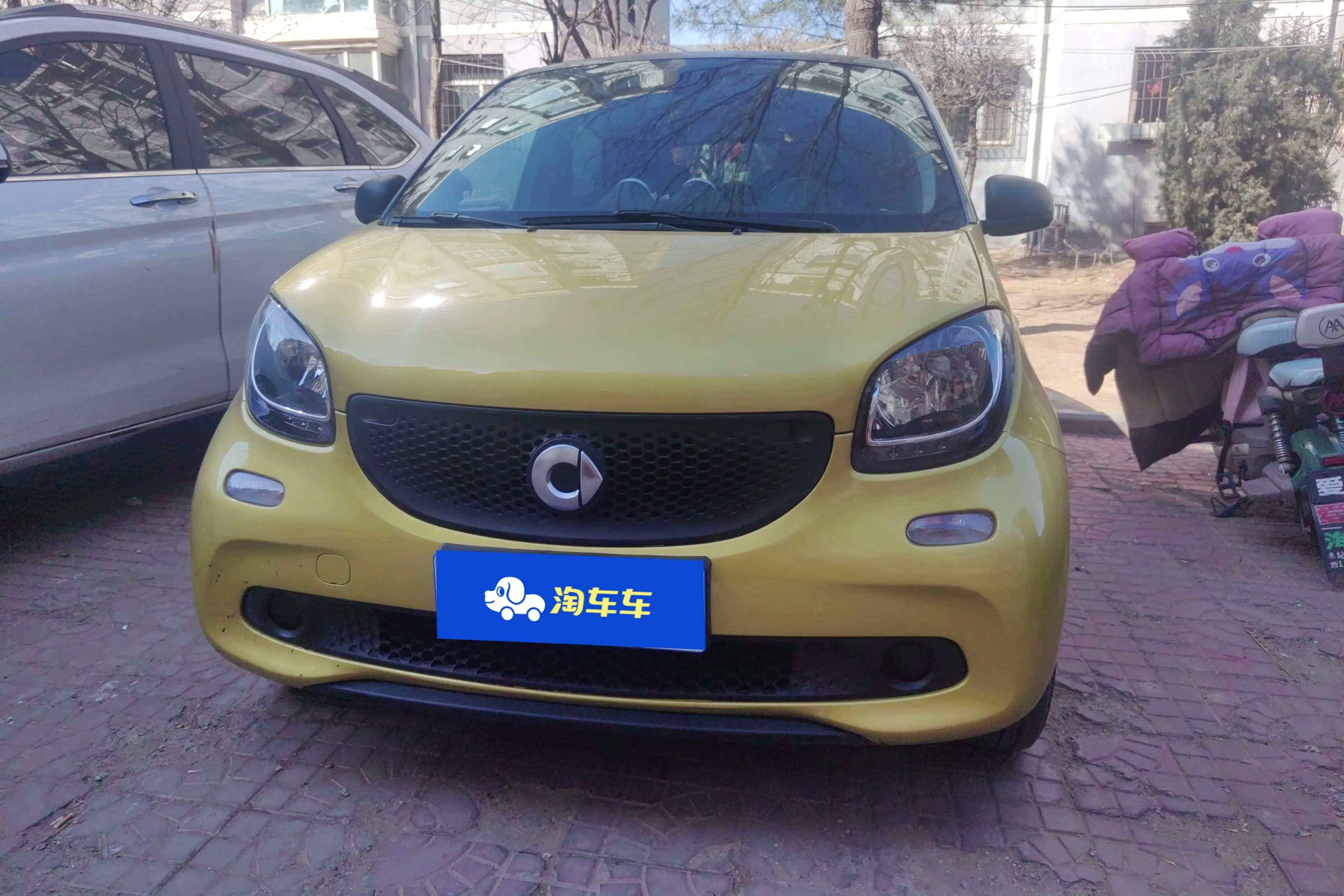 Smart forfour  из Китая