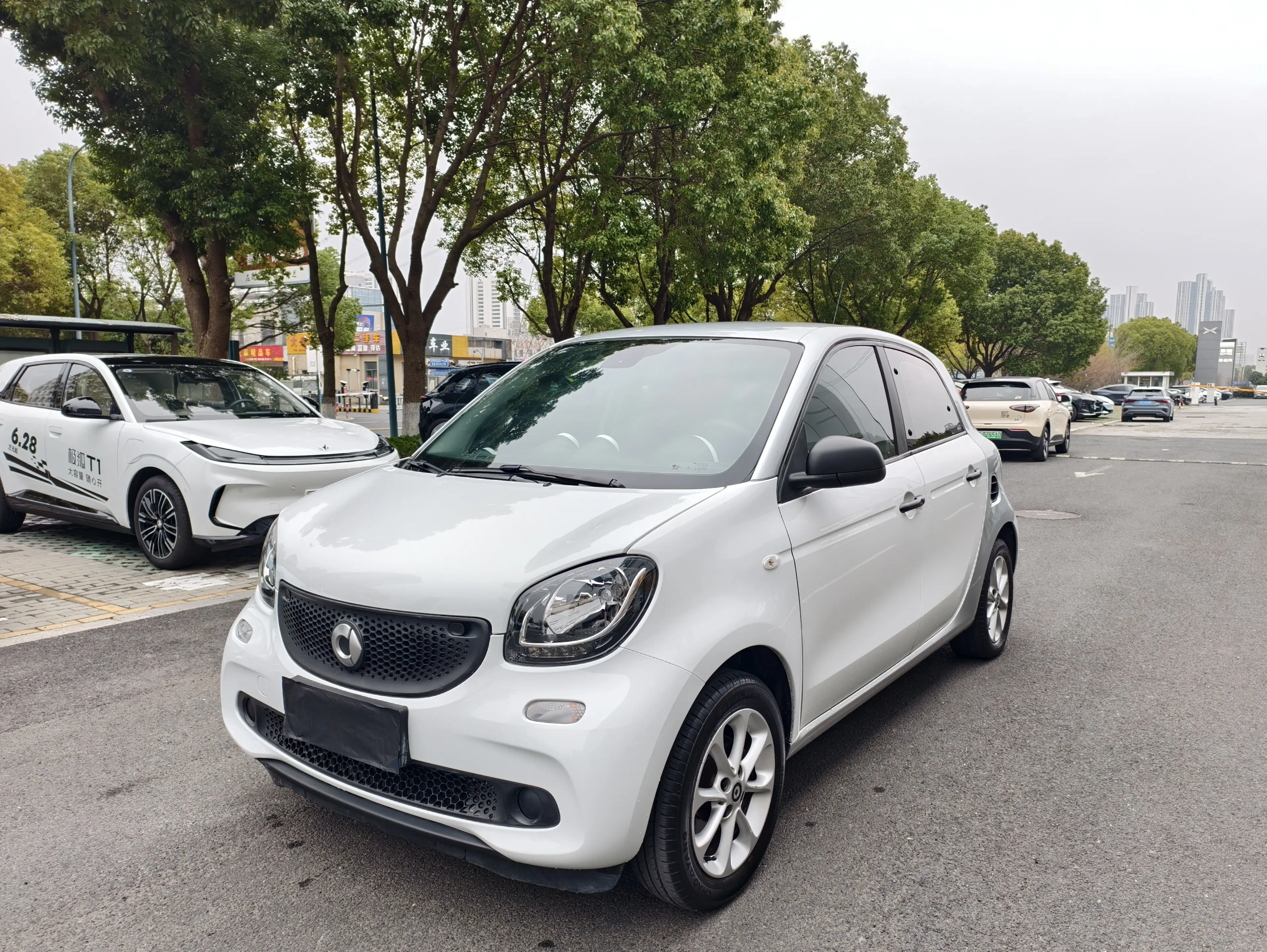 Smart forfour  из Китая