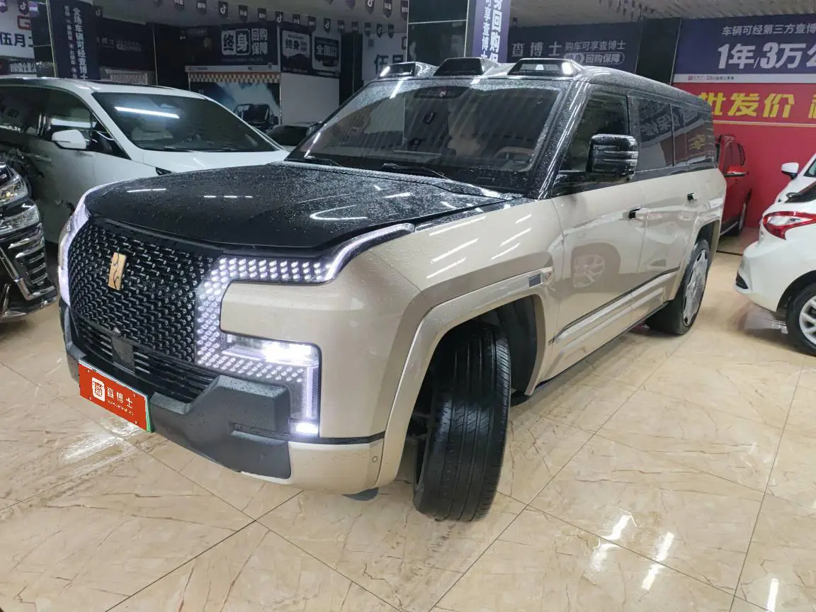 BYD Looking up at the U8L  из Китая