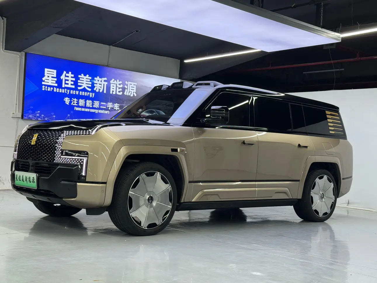 BYD Looking up at the U8L