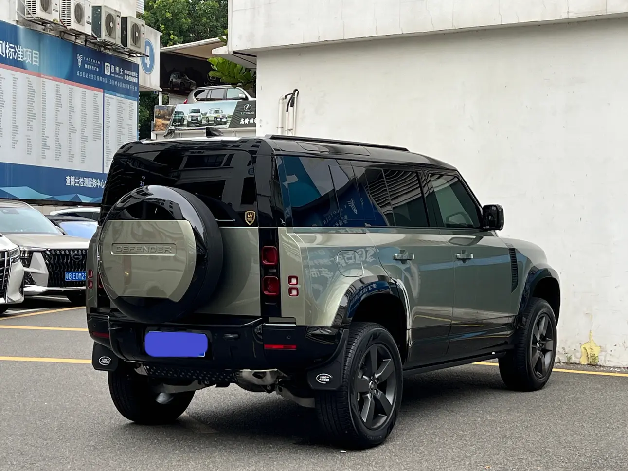 Land Rover guard