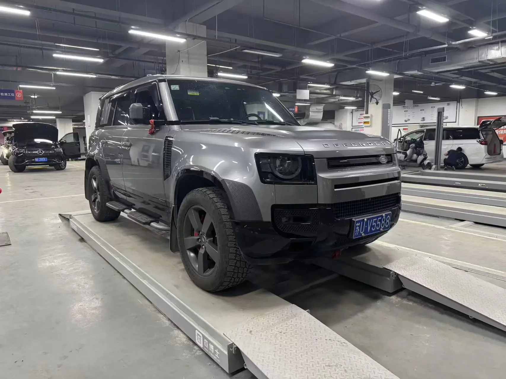 Land Rover guard
