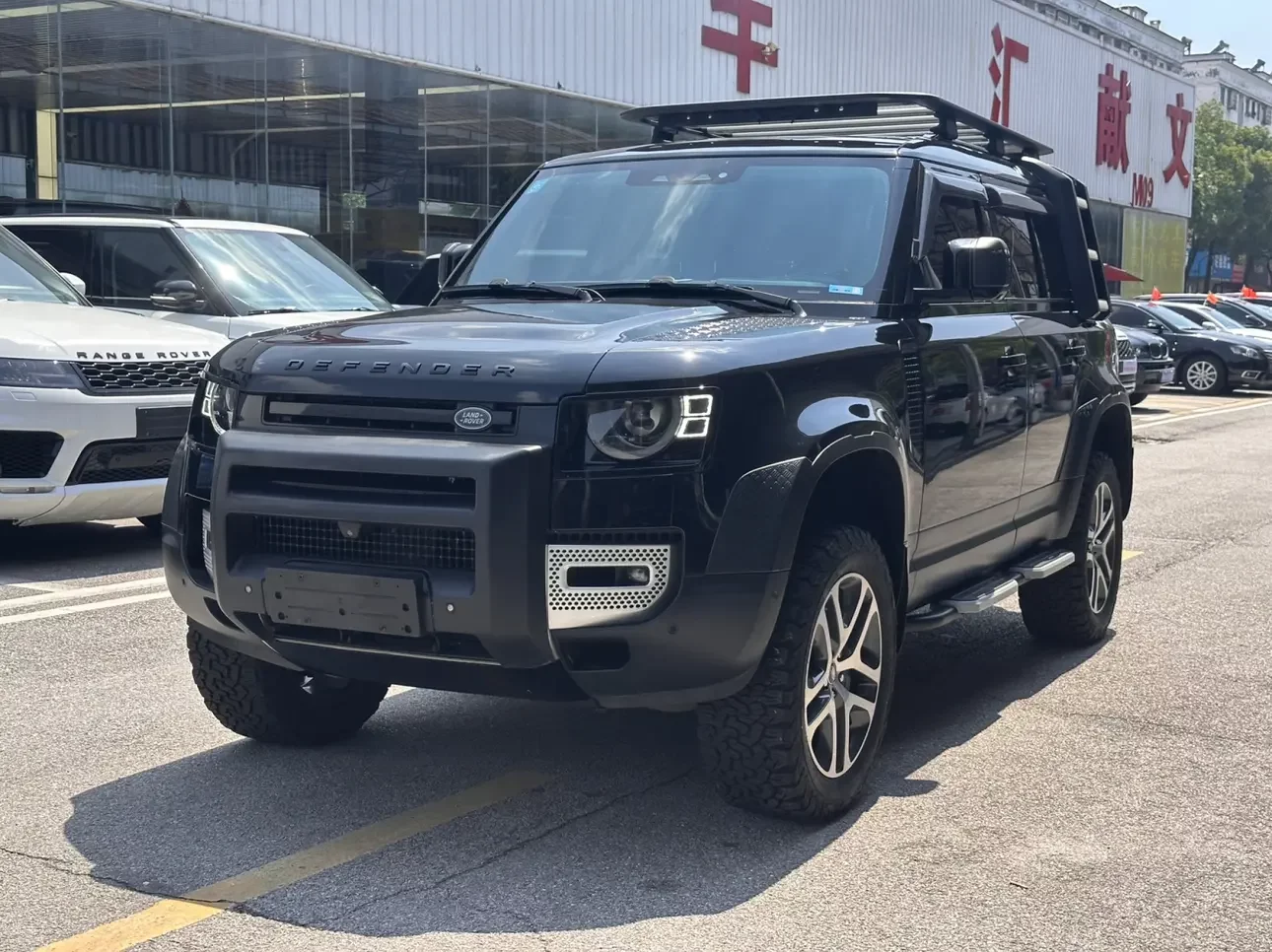 Land Rover guard