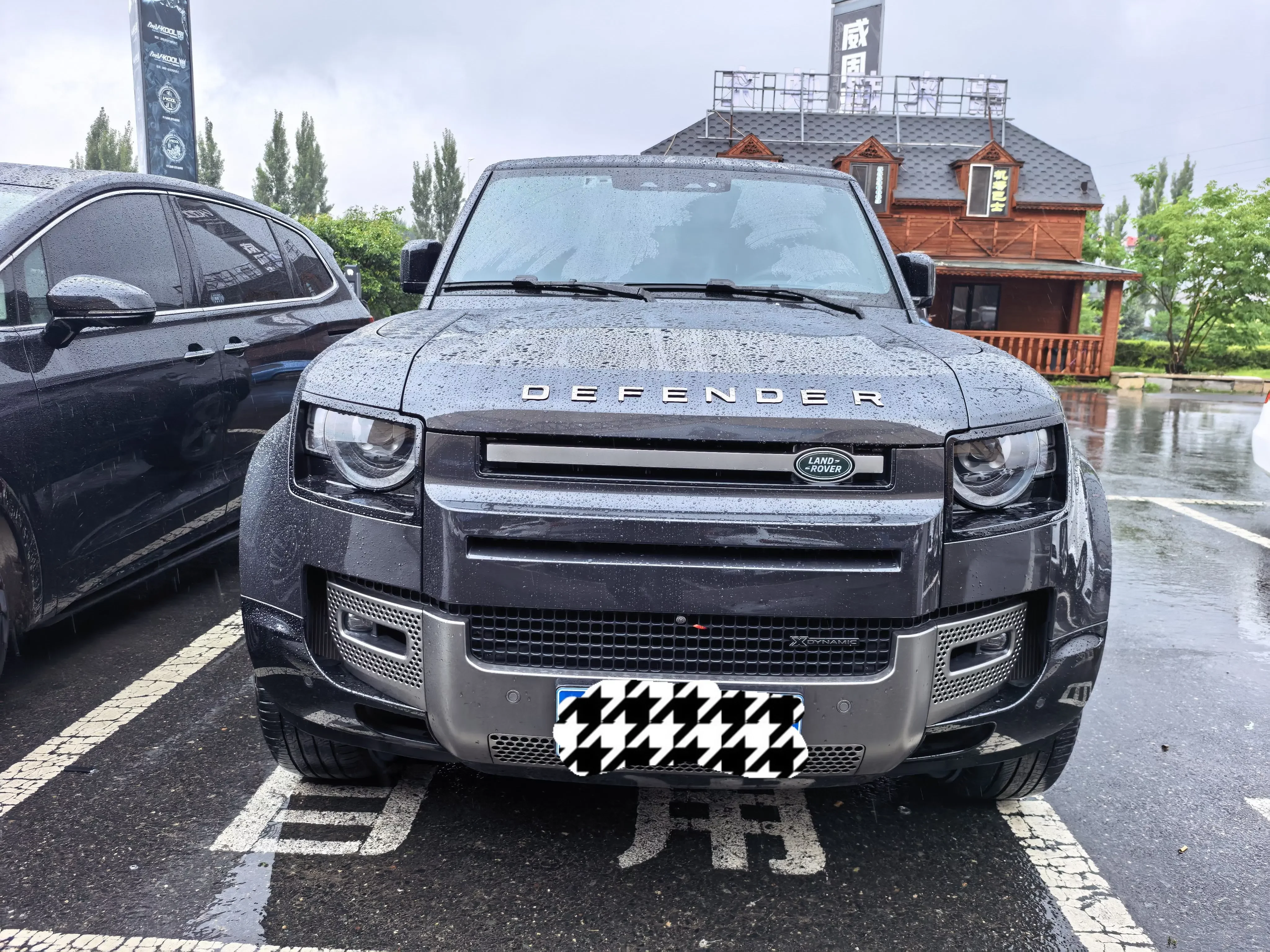 Land Rover guard