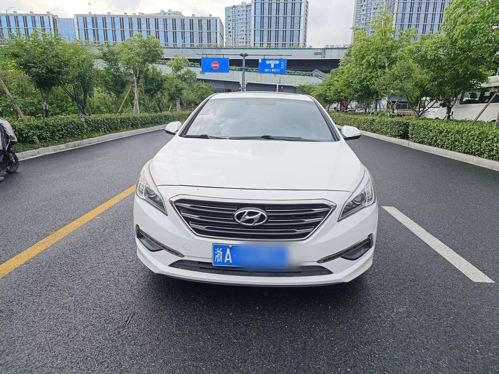 Hyundai sonata nine  из Китая