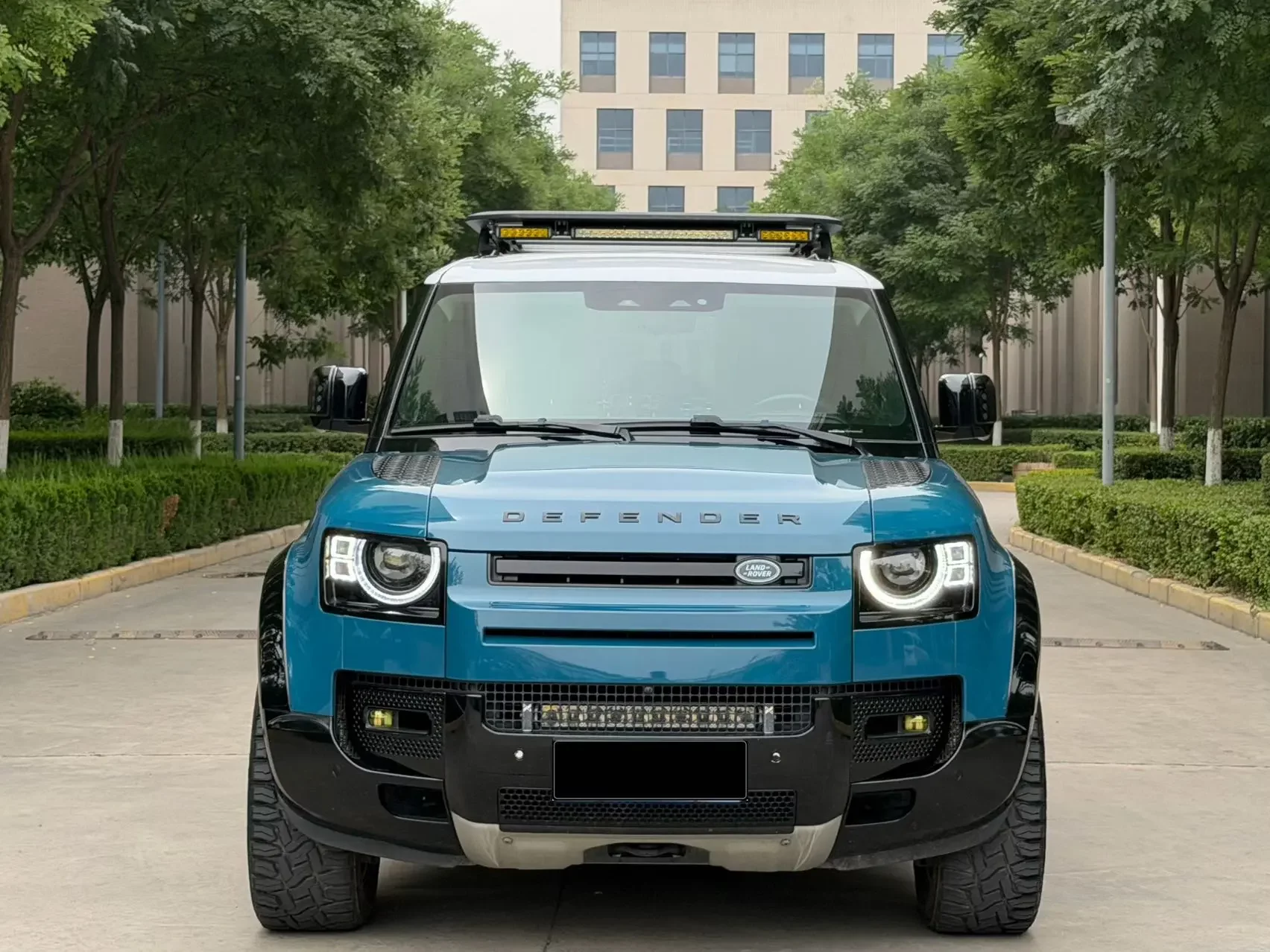 Land Rover guard
