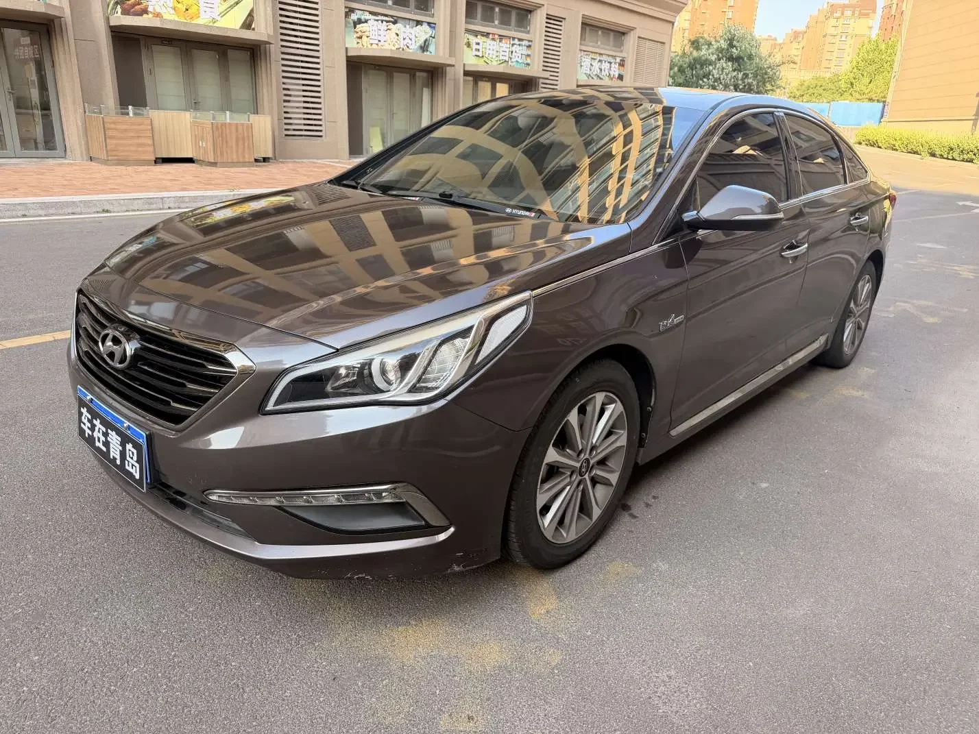 Hyundai sonata nine  из Китая