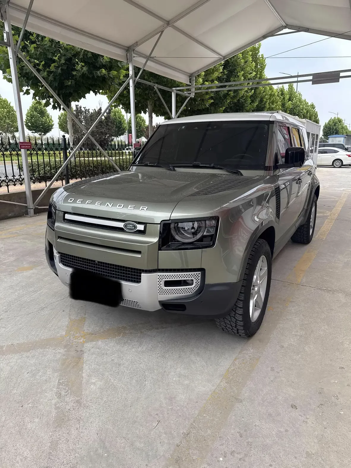 Land Rover guard