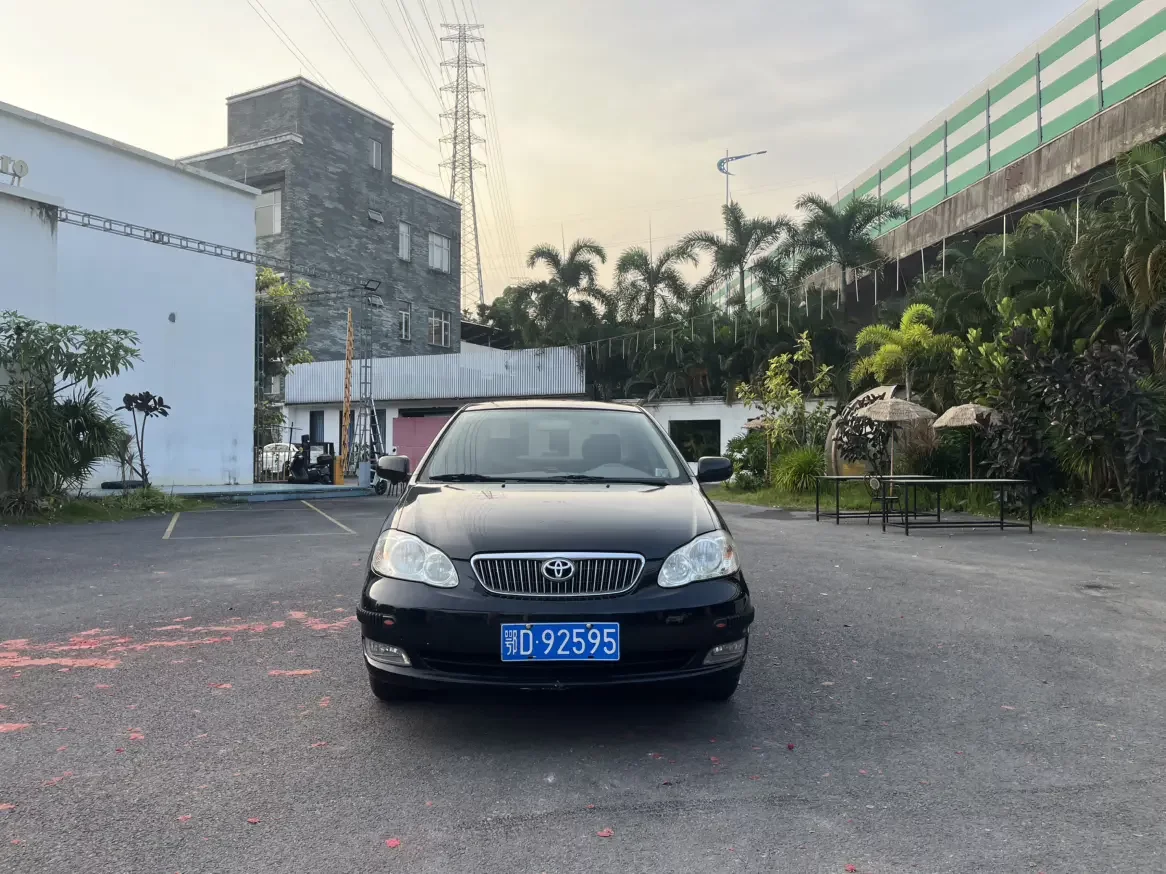 Toyota corolla  из Китая