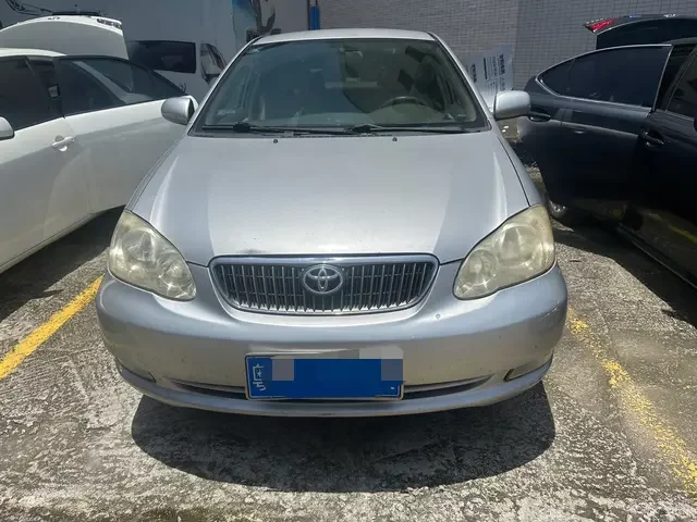 Toyota corolla  из Китая