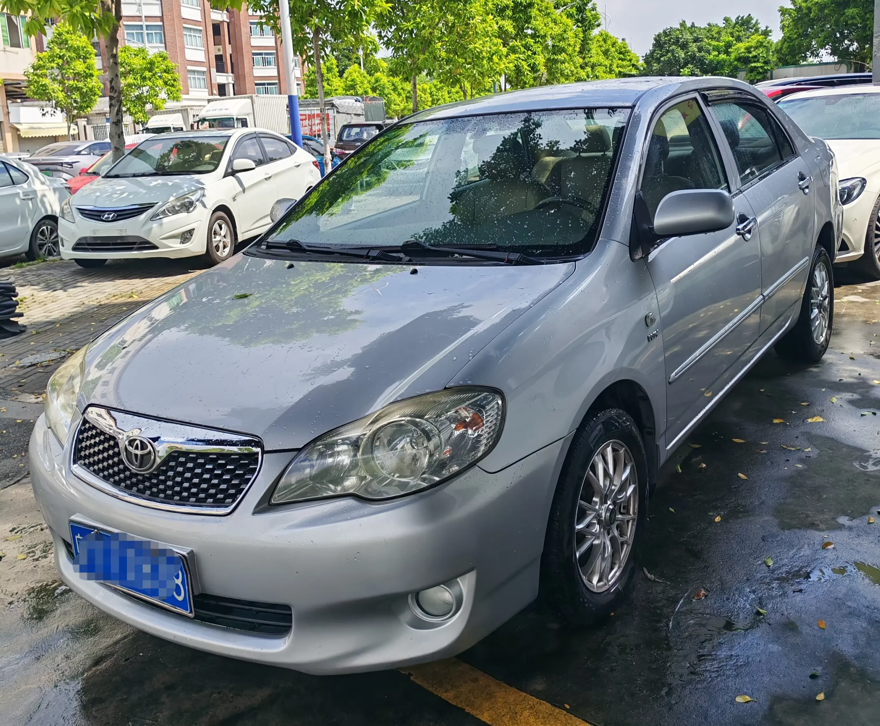Toyota corolla  из Китая