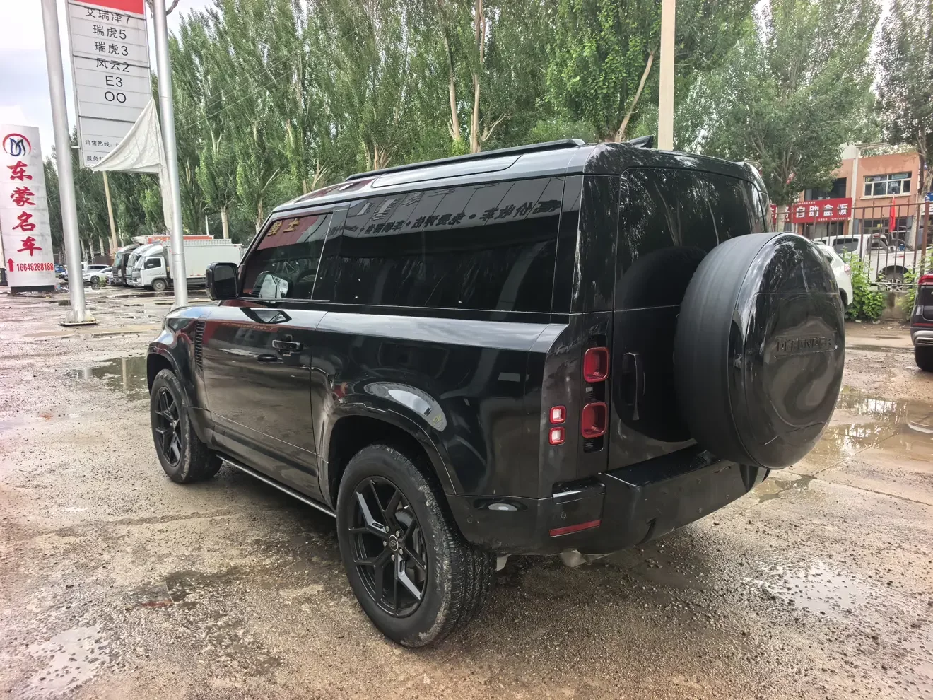 Land Rover guard