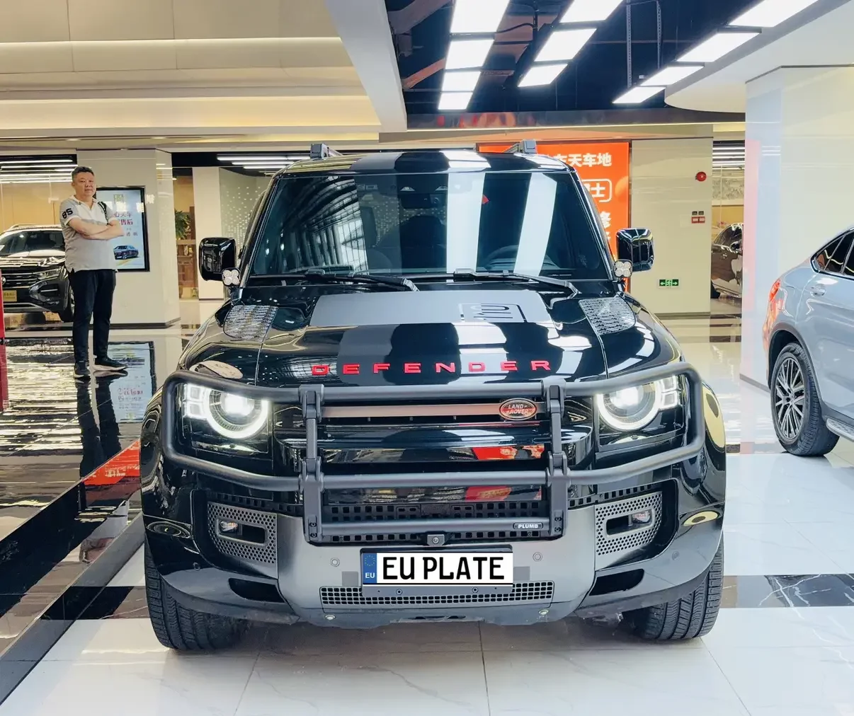 Land Rover guard