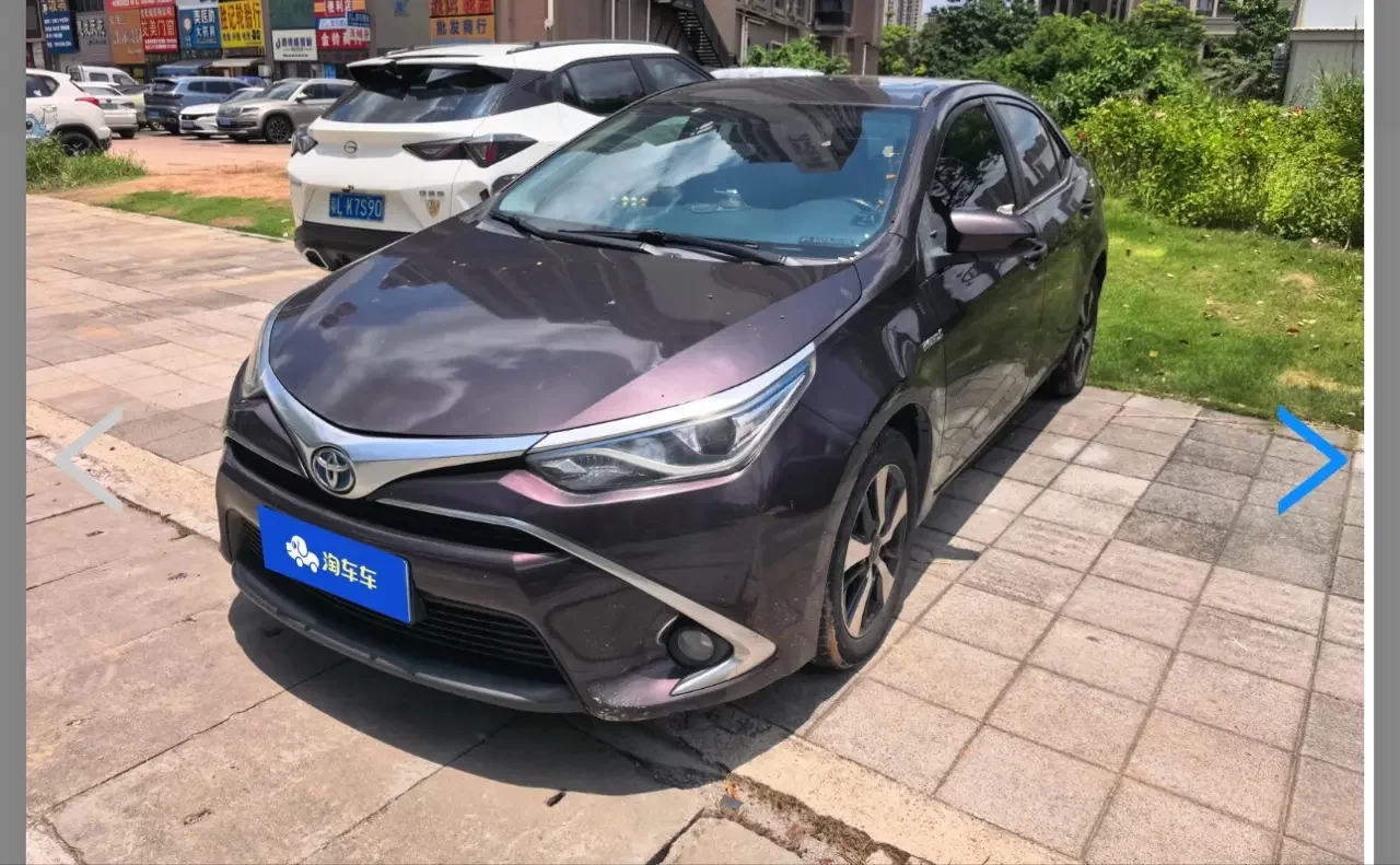 Toyota Levin (Lei Ling)  из Китая