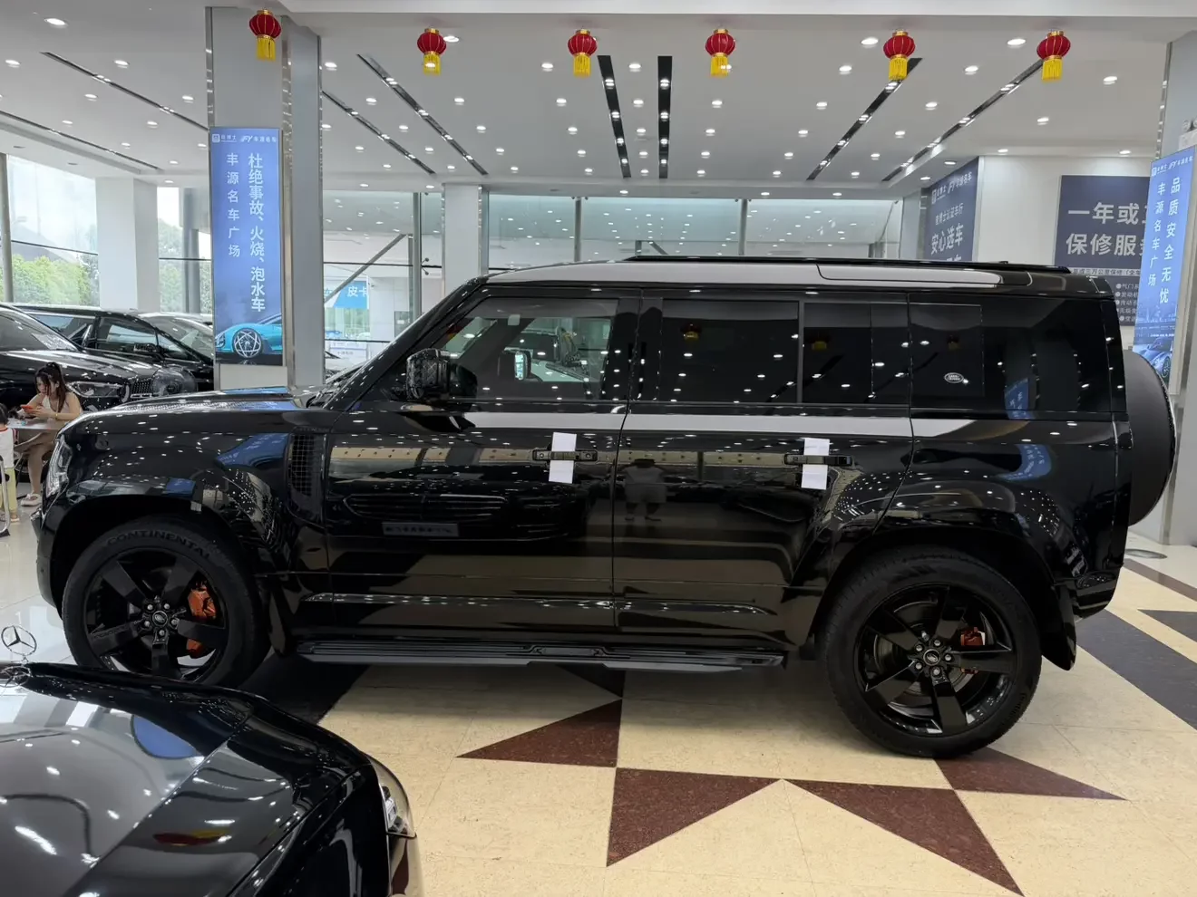 Land Rover guard
