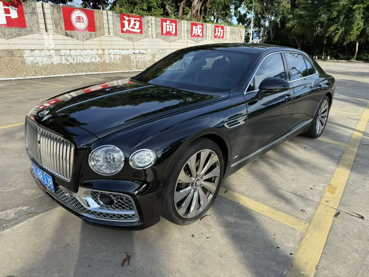 Bentley galloping