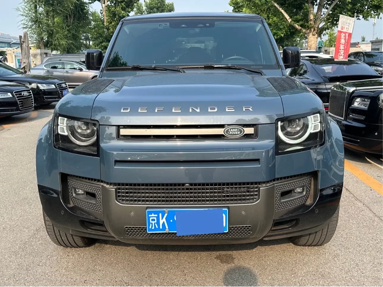 Land Rover guard