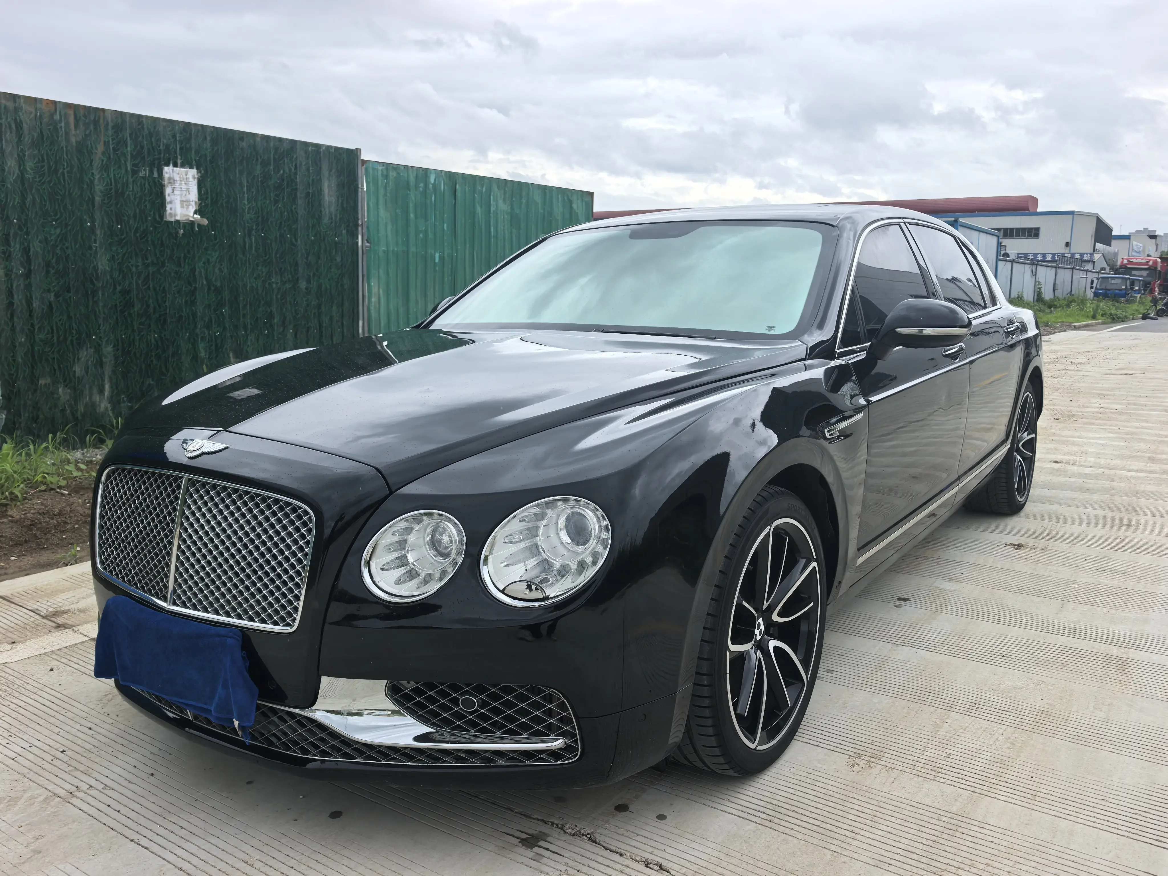 Bentley galloping