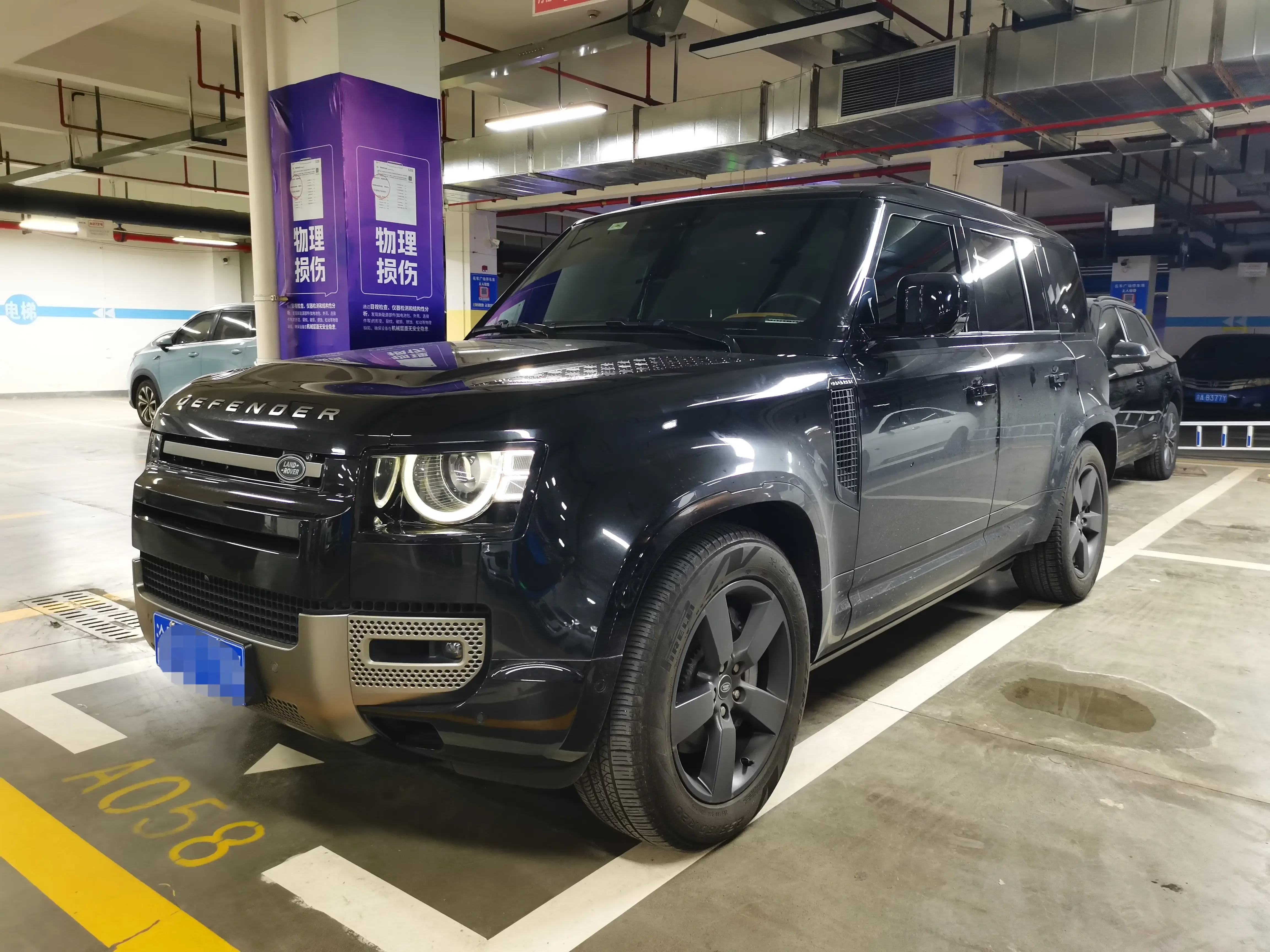 Land Rover guard