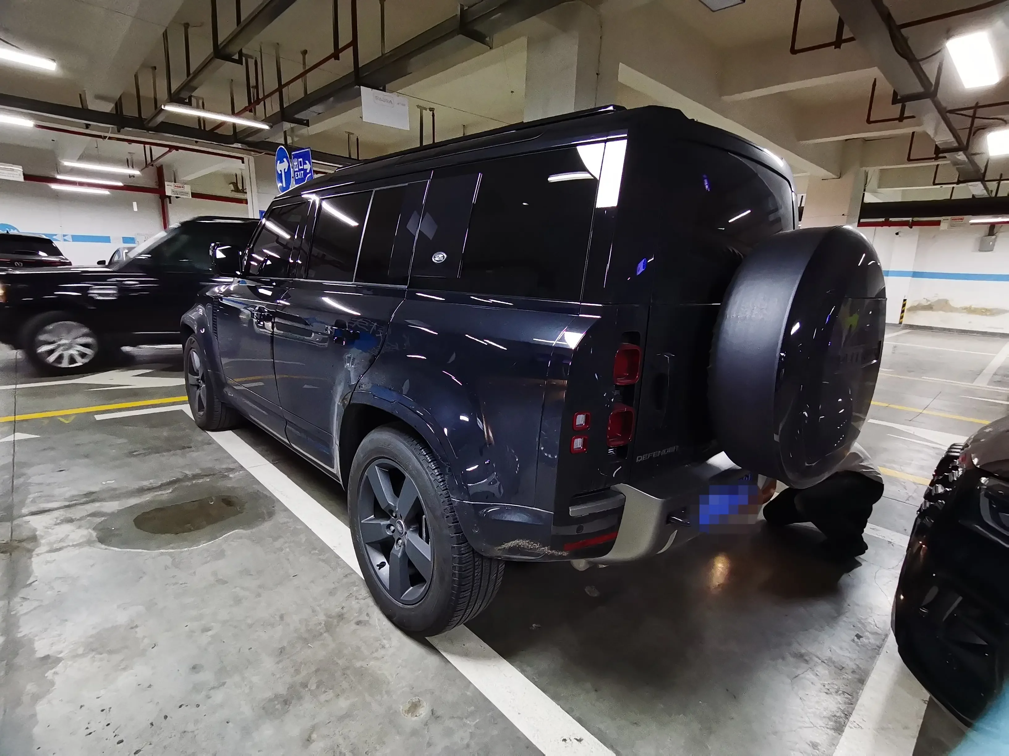 Land Rover guard